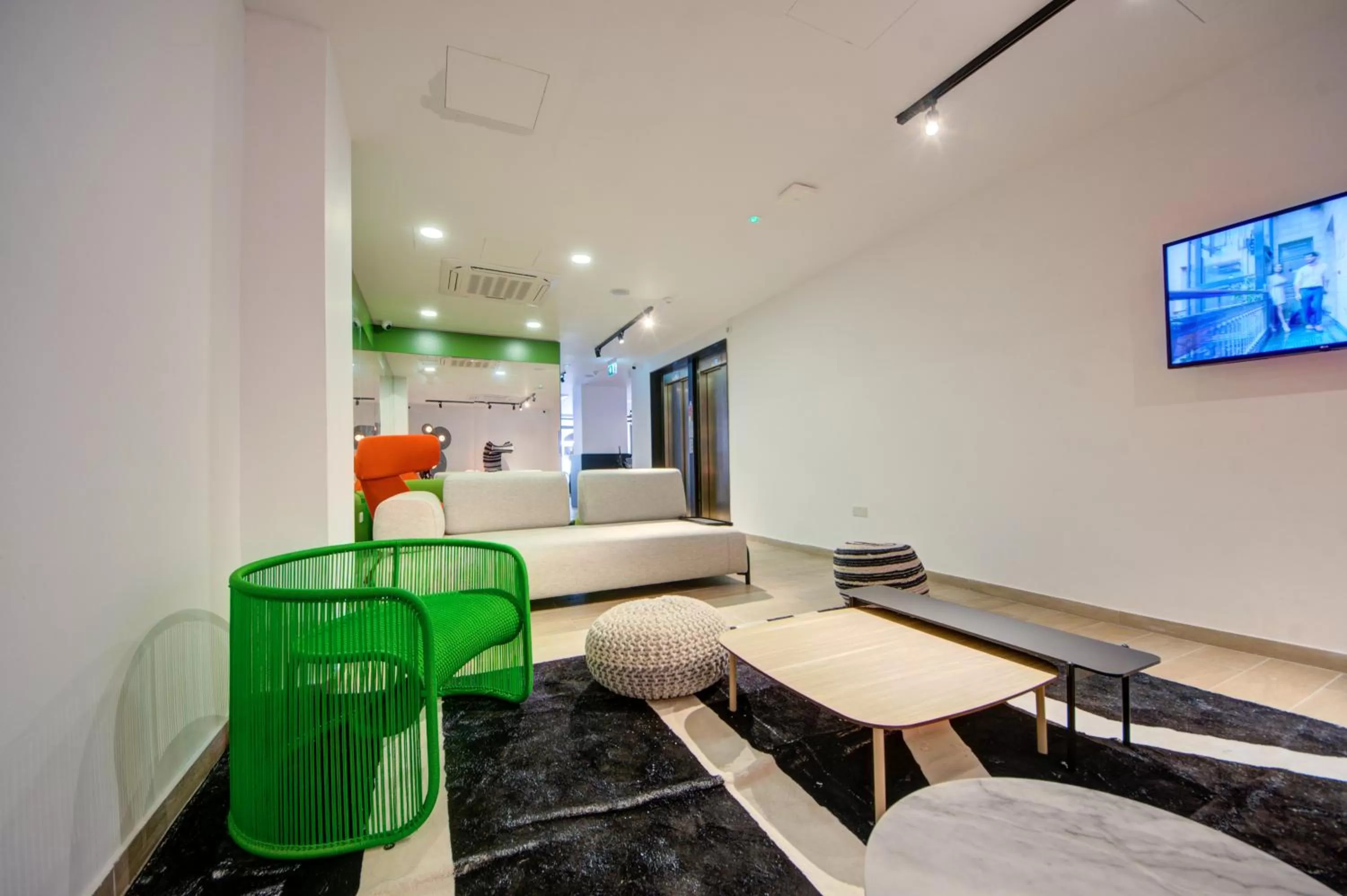 Seating area in IKYK Hotel- IK Collection