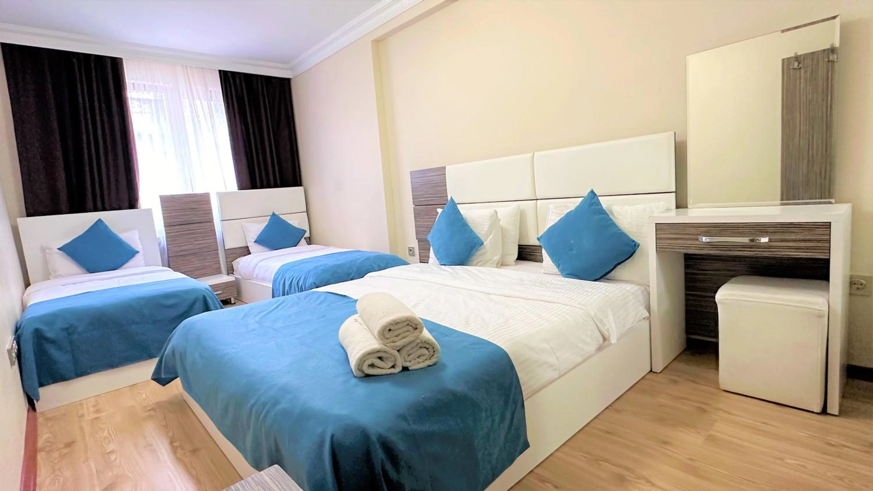 Bed in Overland Residence