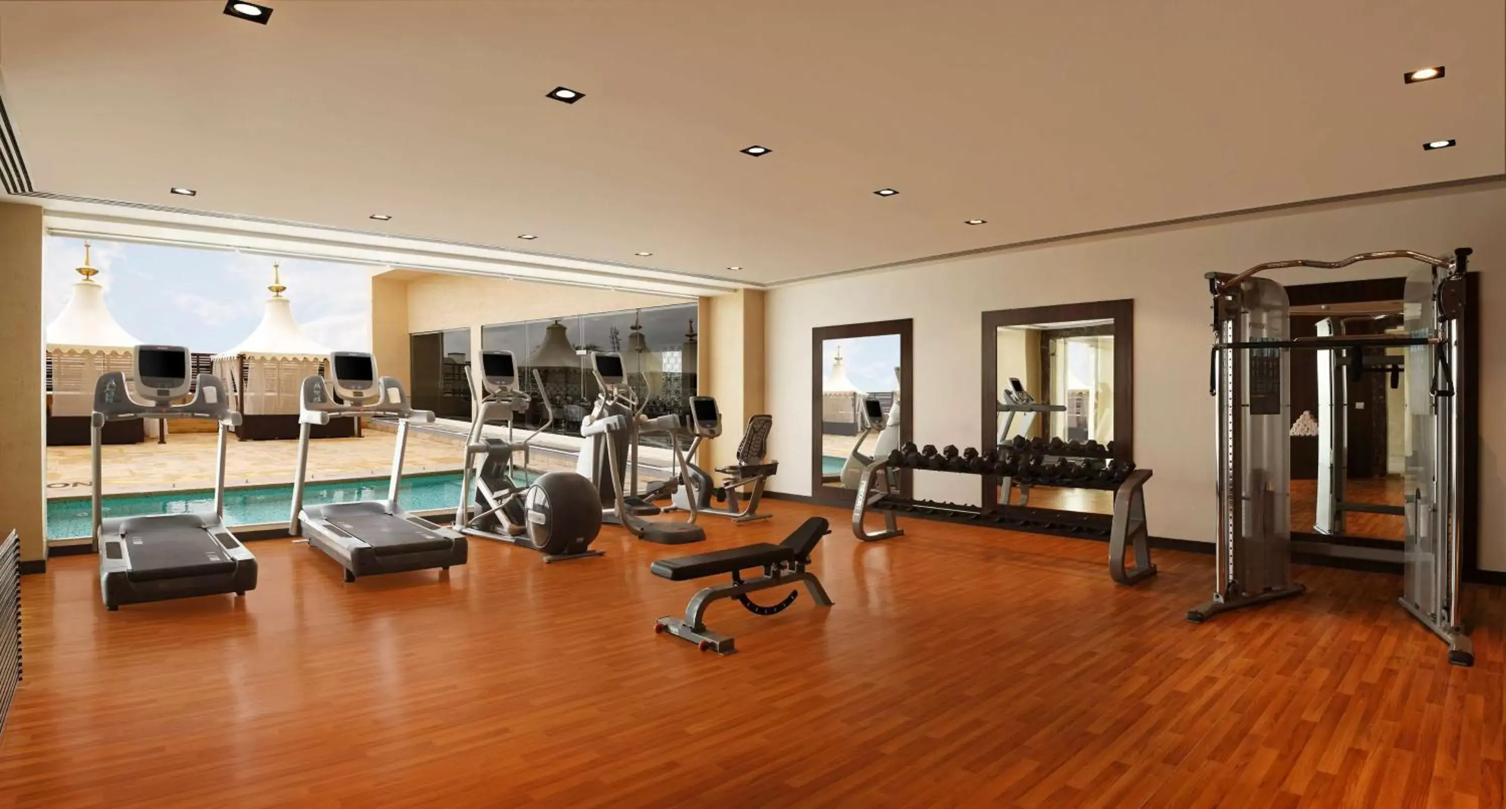 Fitness centre/facilities, Fitness Center/Facilities in Hilton Jaipur