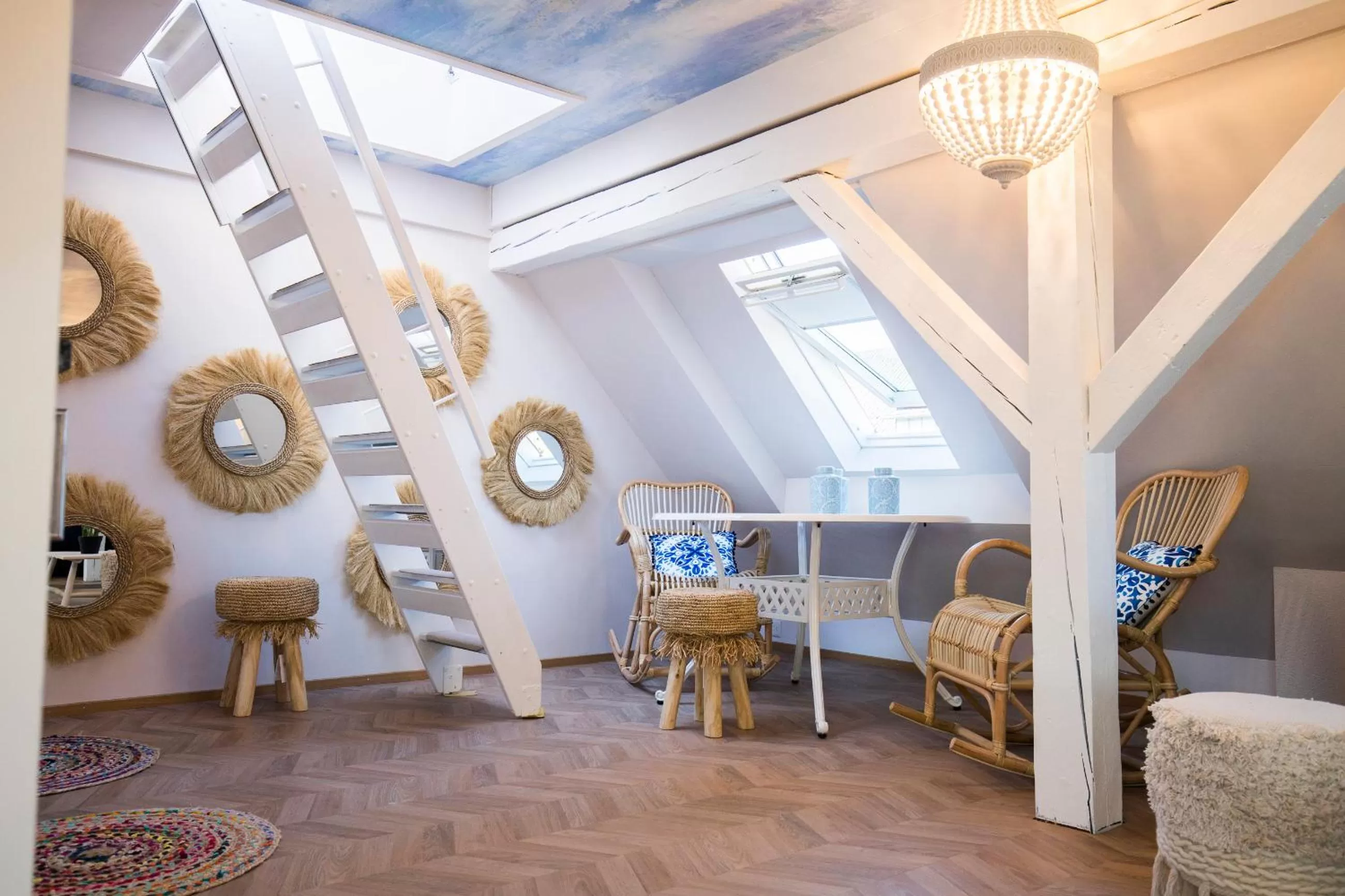 Decorative detail in The Henry Self Check-In Guesthouse