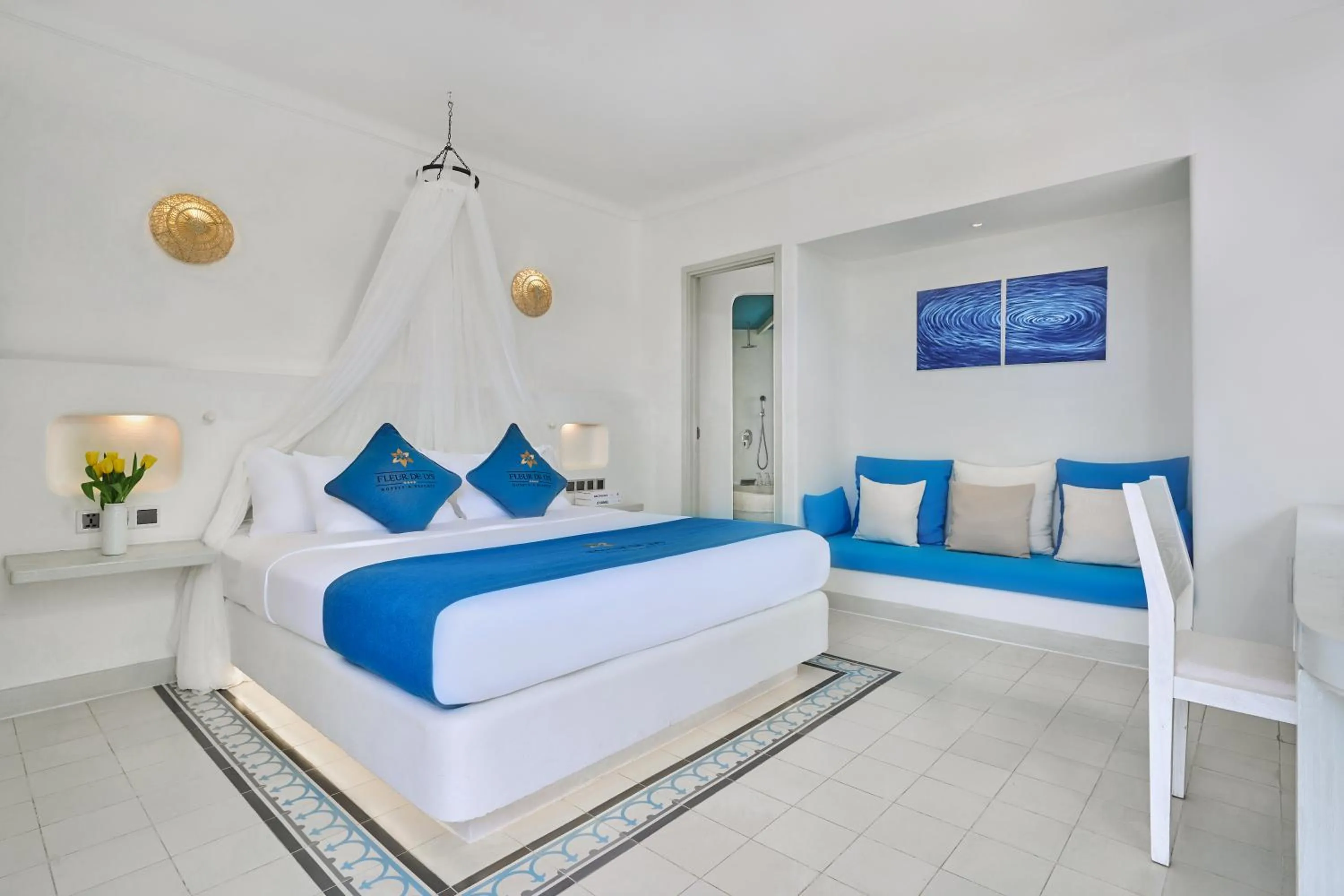 Bedroom, Bed in Fleur de Lys Resort & Spa Long Hai