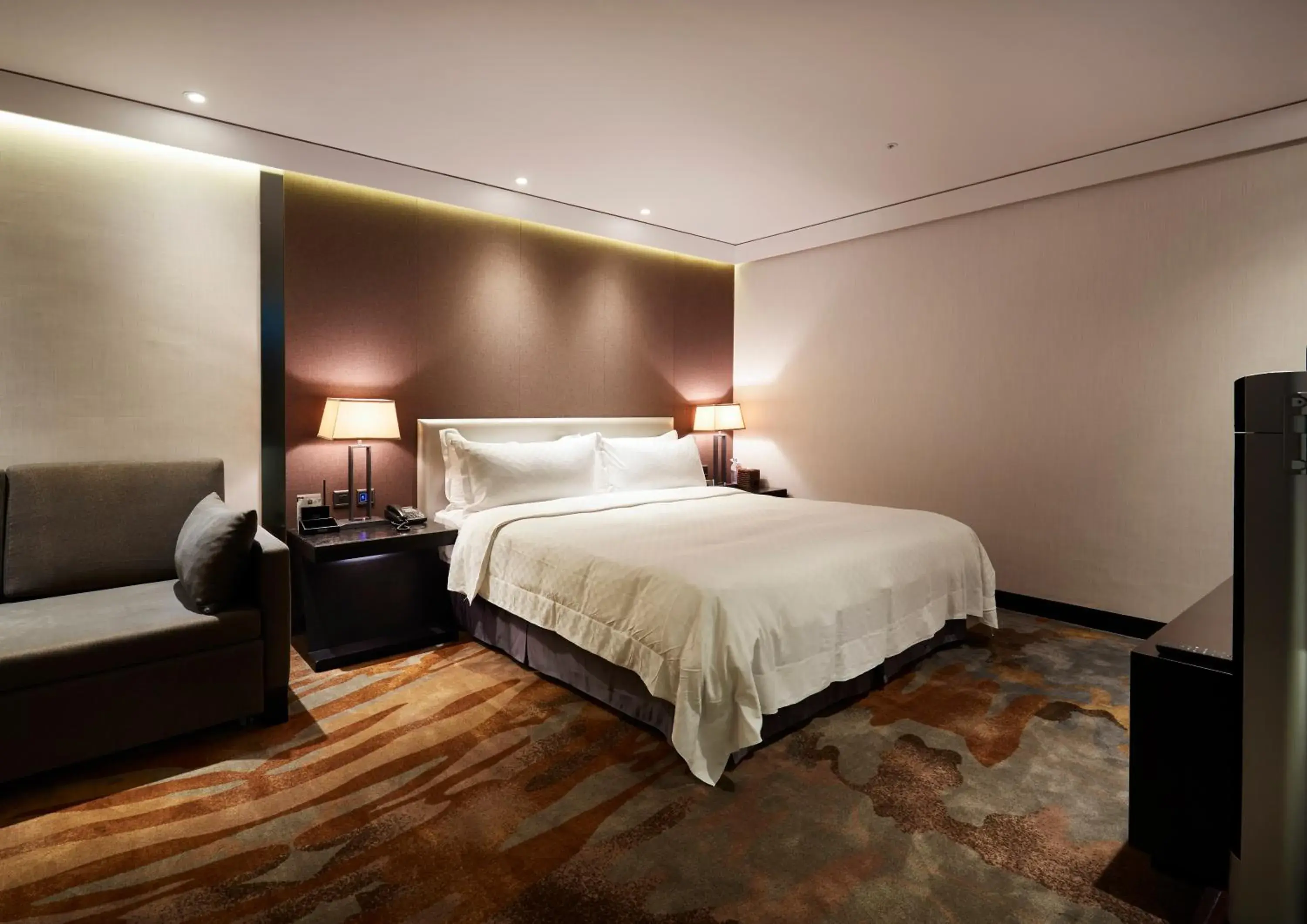 Bed in Tango Hotel Taichung