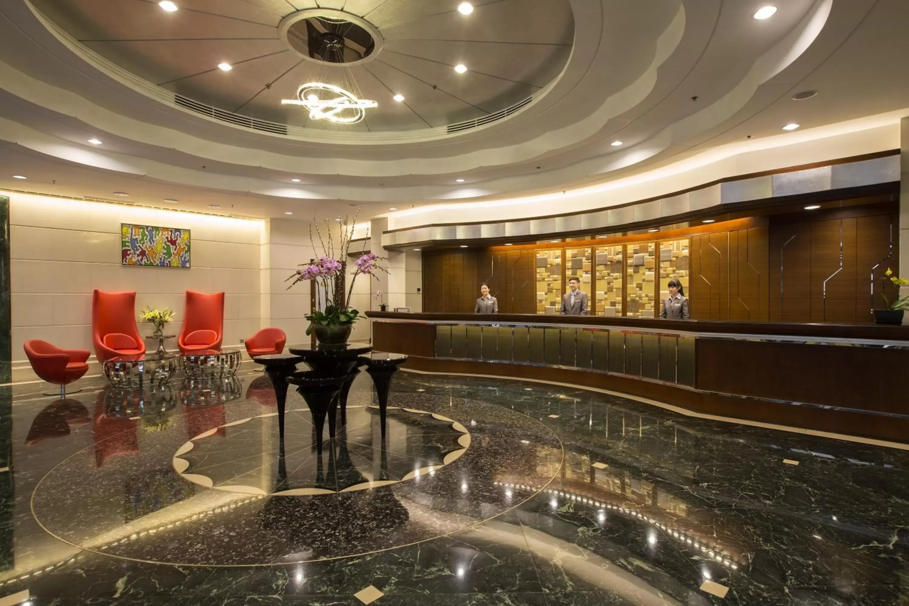 Lobby or reception, Lobby/Reception in Rosedale Hotel Hong Kong