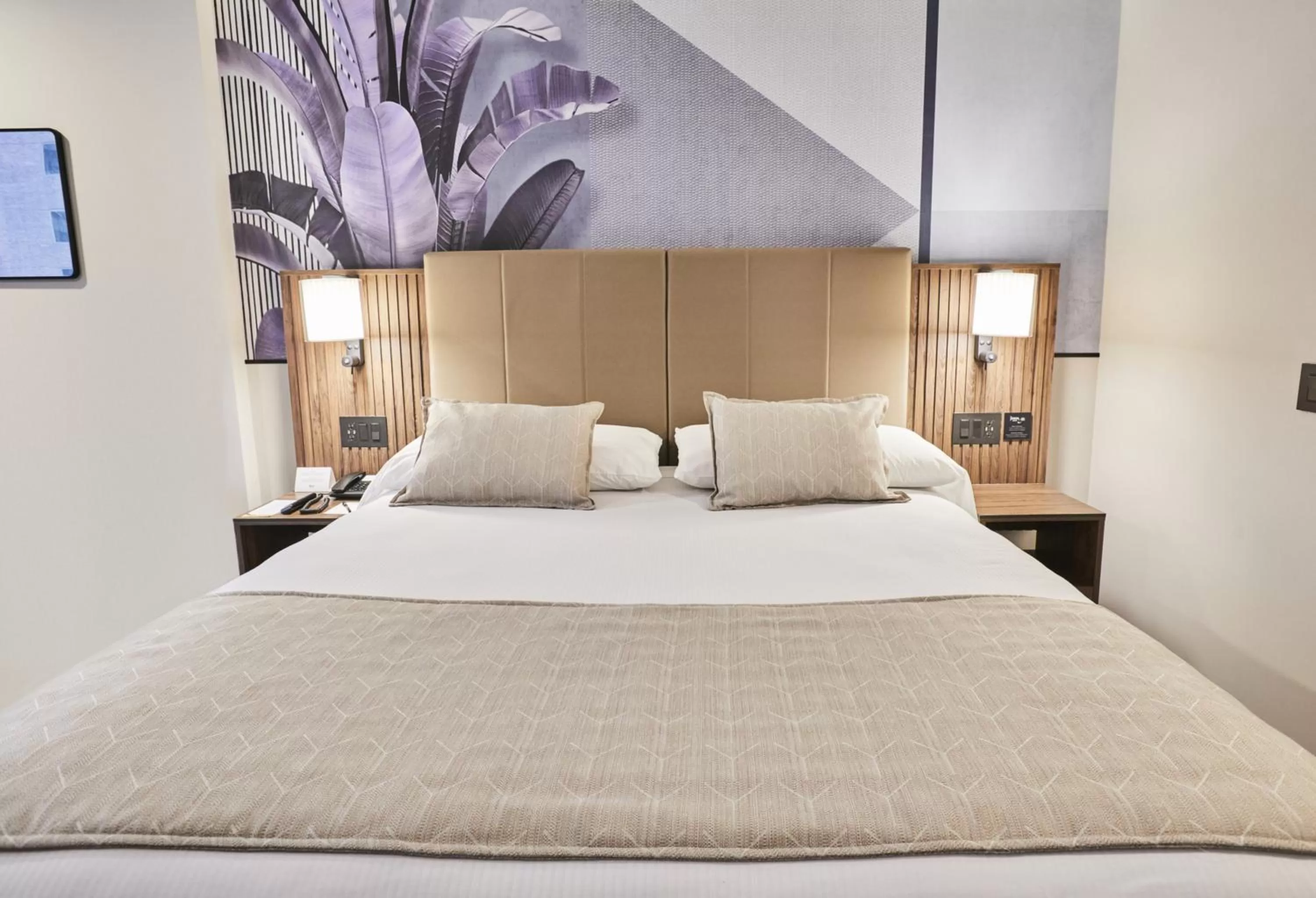 Bed in Riu Plaza Manhattan Times Square