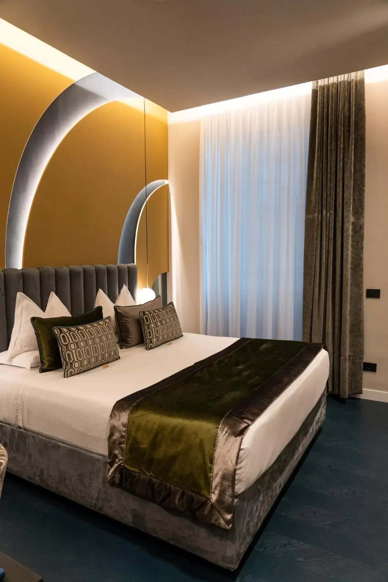 Bedroom, Bed in Relais sul Mare Boutique Hotel