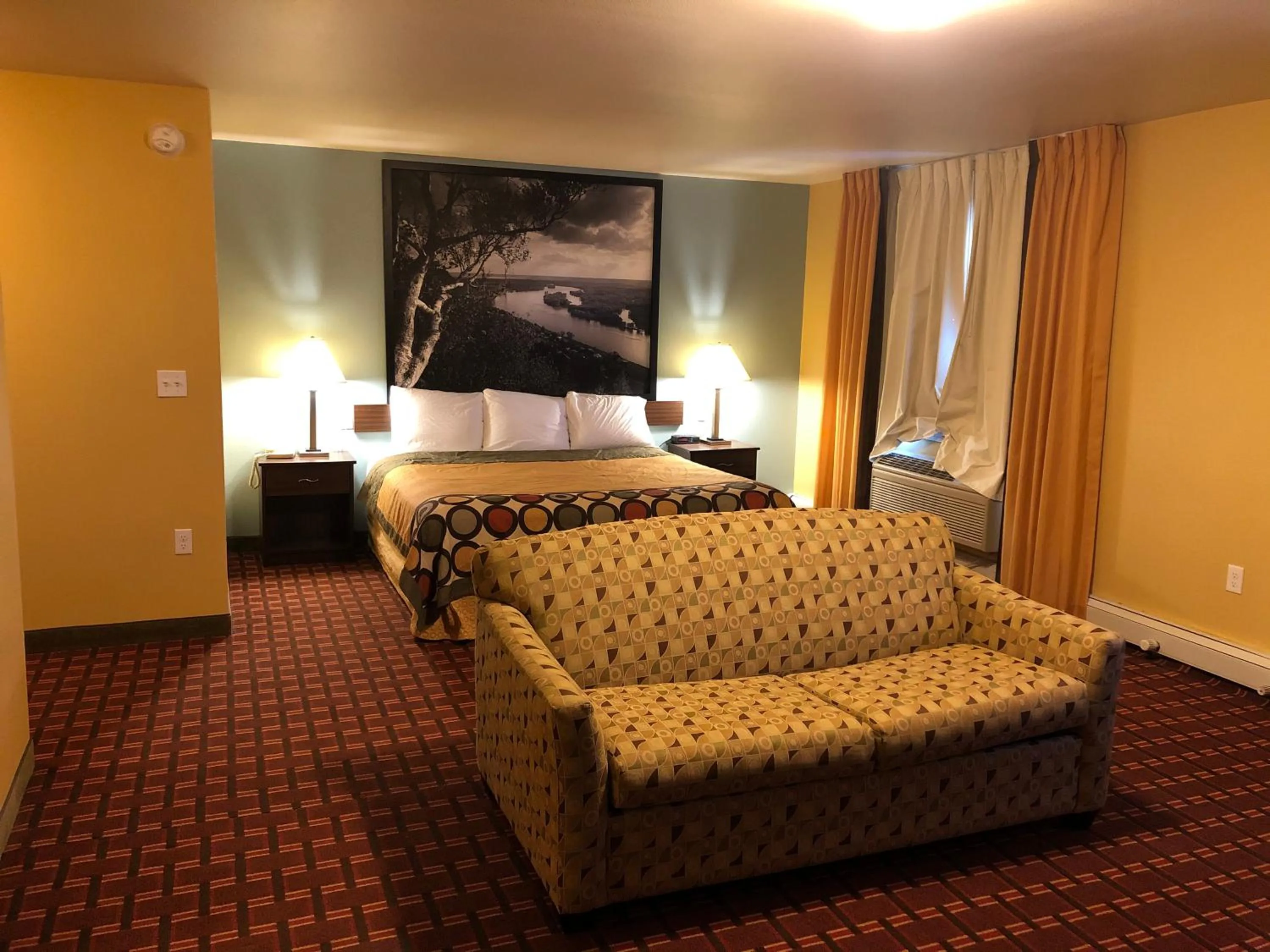 Bed in Super 8 by Wyndham Plover Stevens Point Area