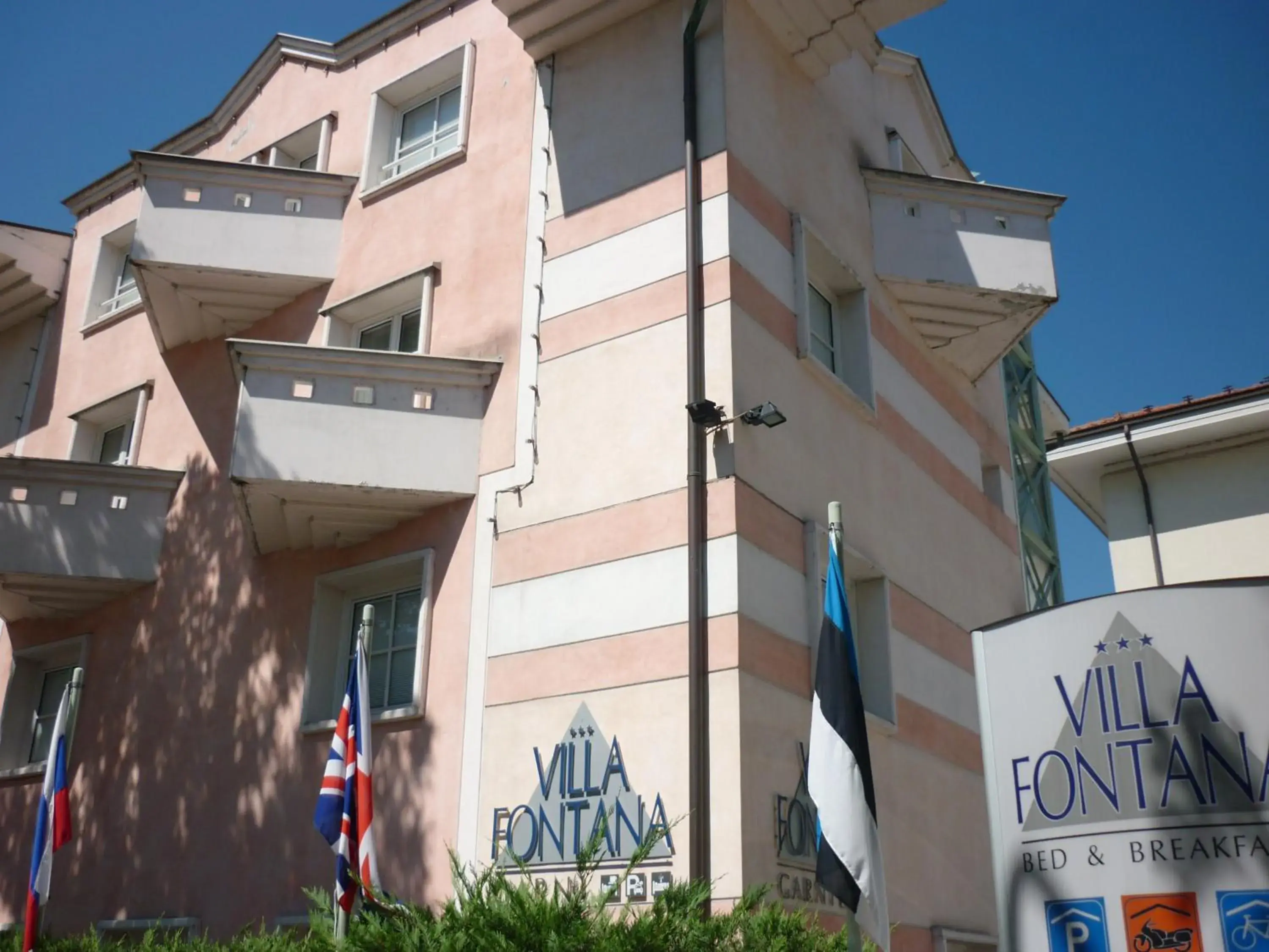 Facade/entrance, Property Building in Hotel Garnì Villa Fontana