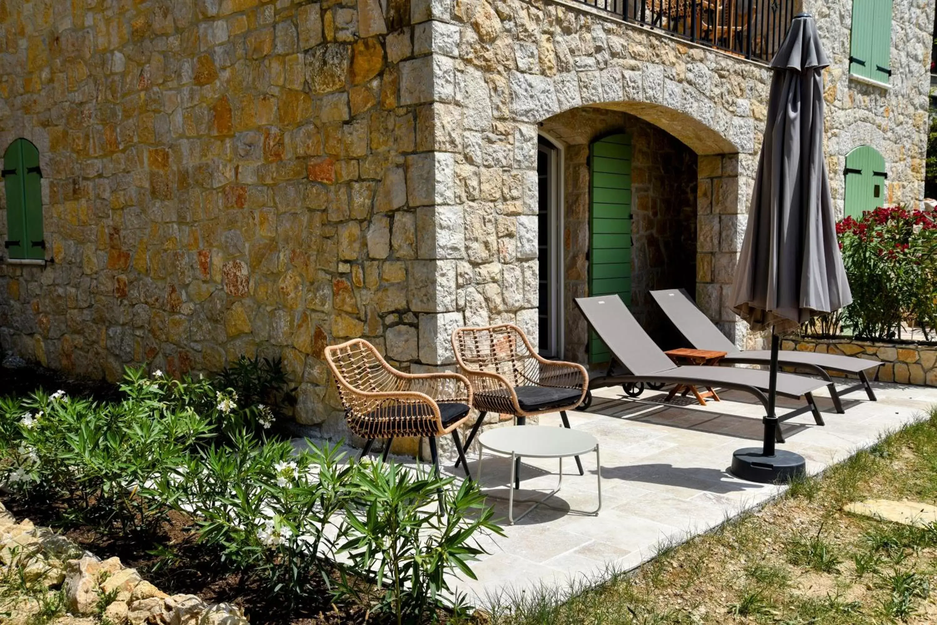 Garden in Chambre d'hôtes Cottes