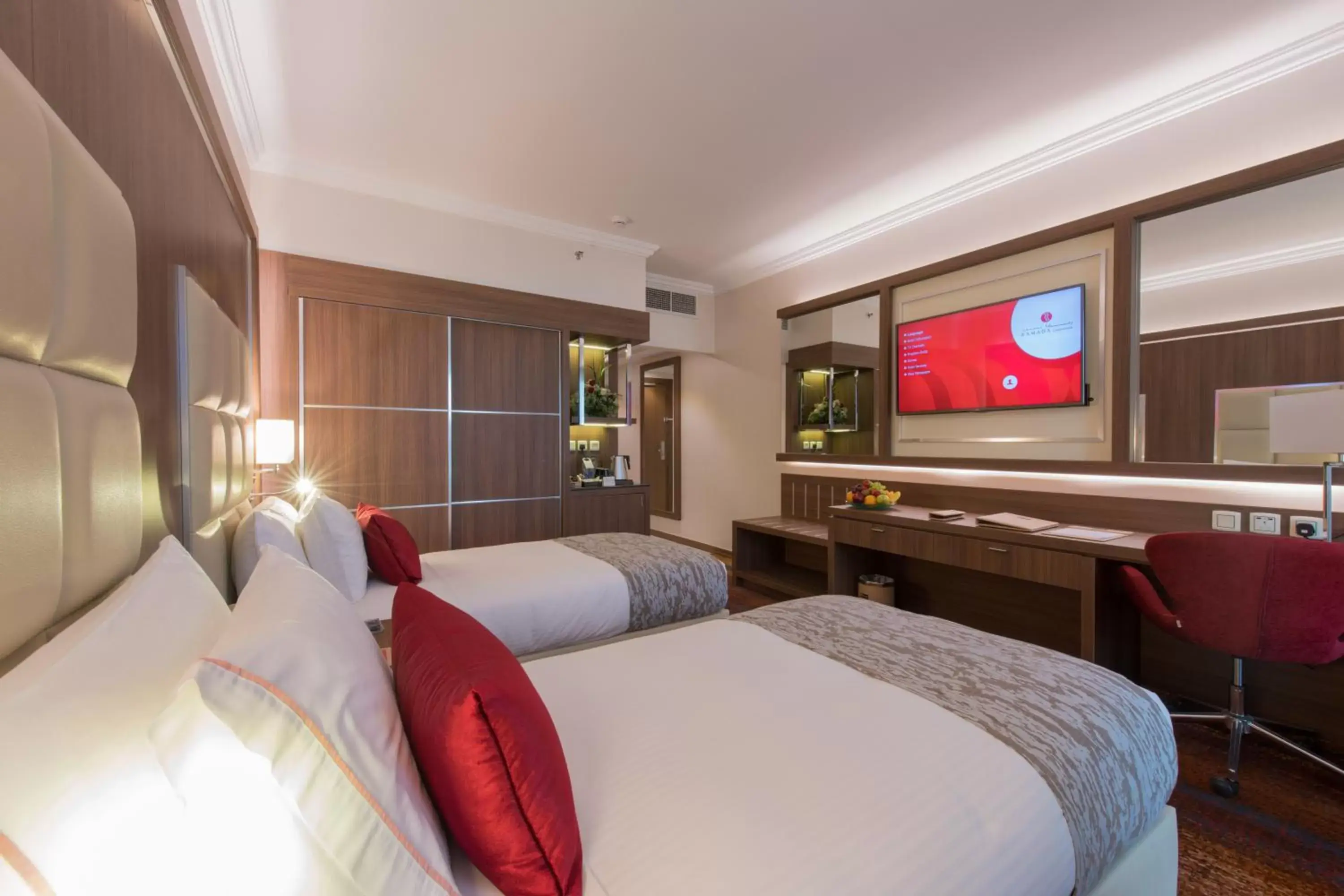 Twin Beds Superior Room in Ramada by Wyndham Continental Jeddah Twin Beds Superior Room in Ramada by Wyndham Continental Jeddah
