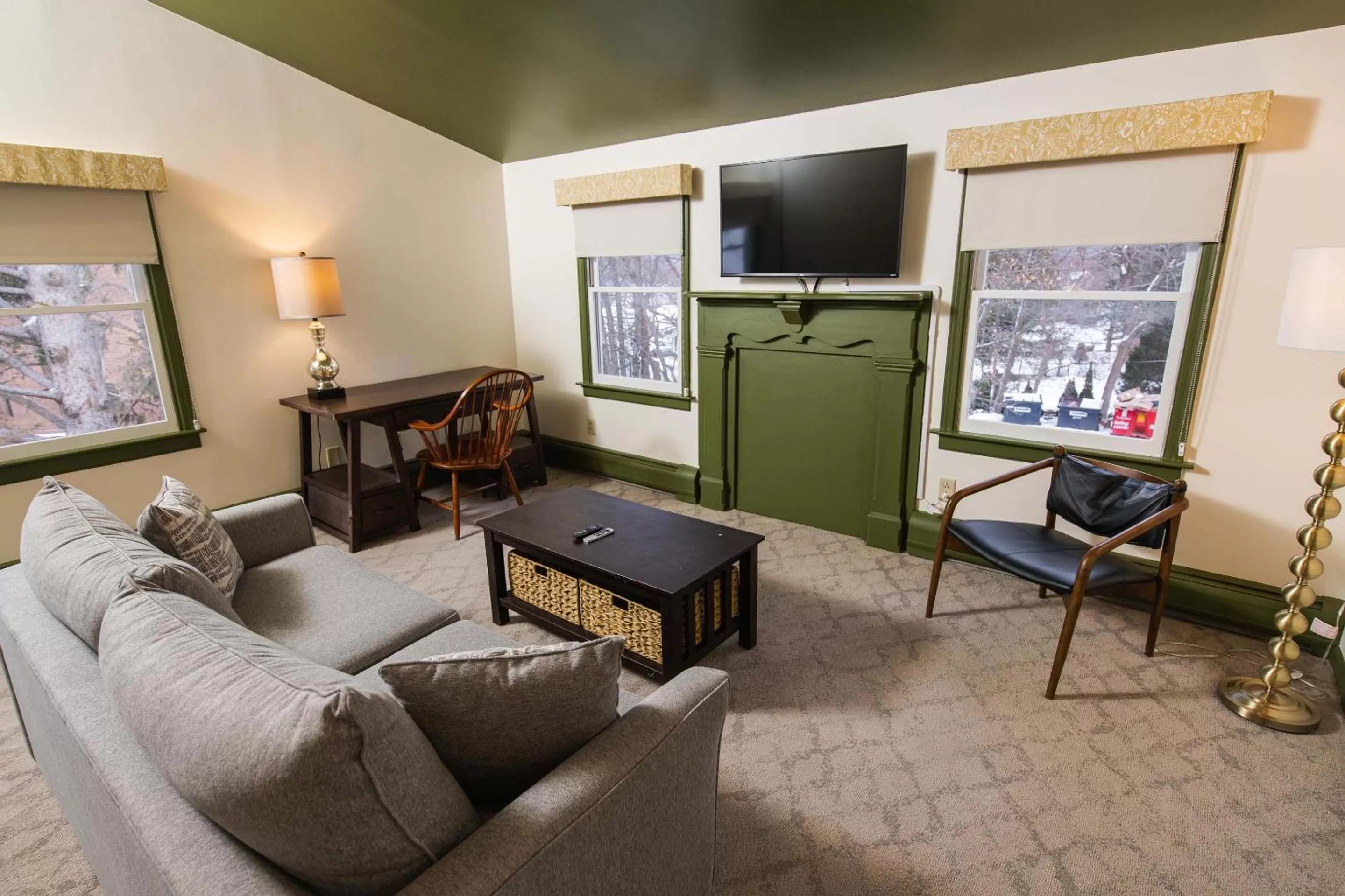 Seating area in The Whitlock by The Lenox Collection