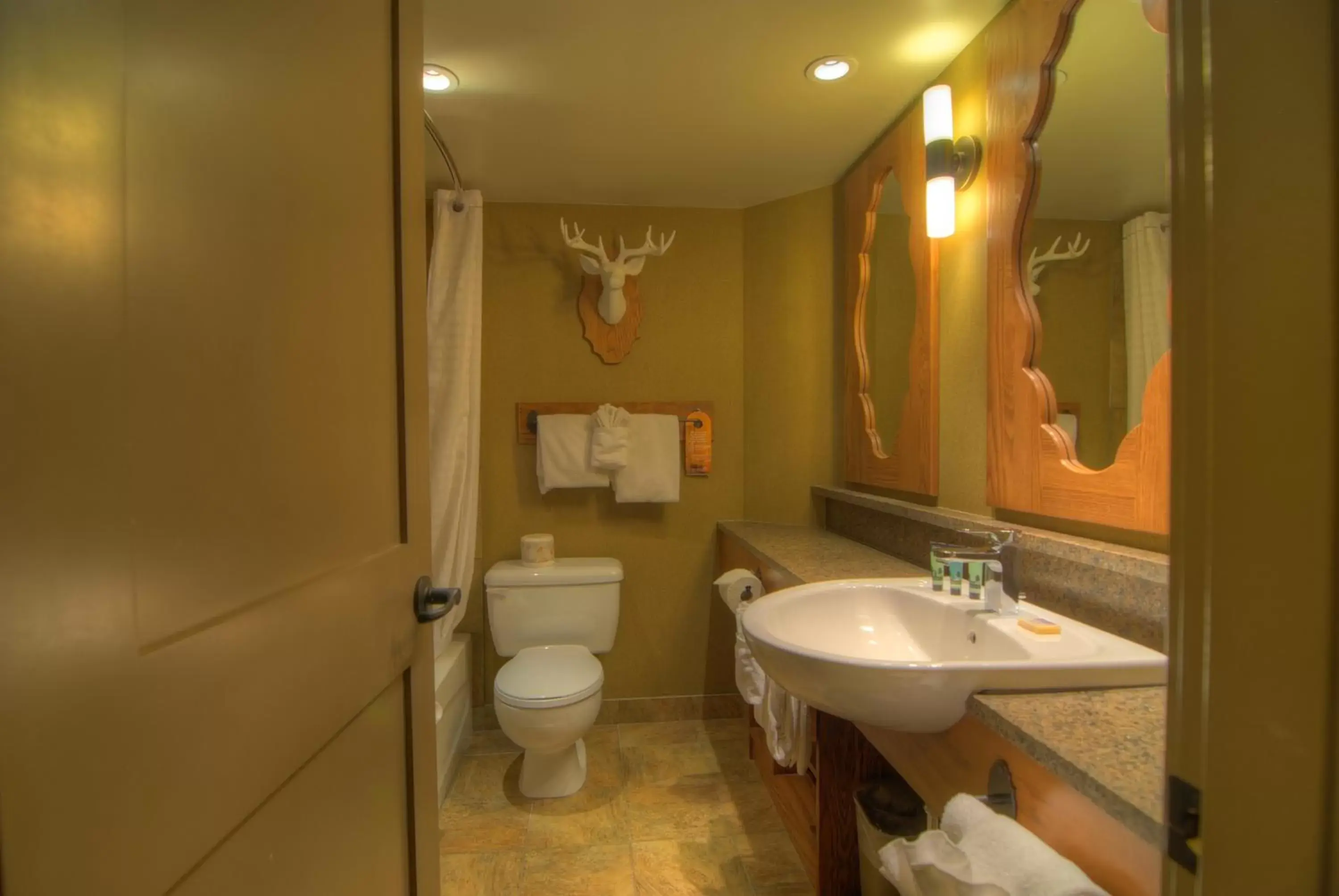 Bathroom in Banff Caribou Lodge and Spa