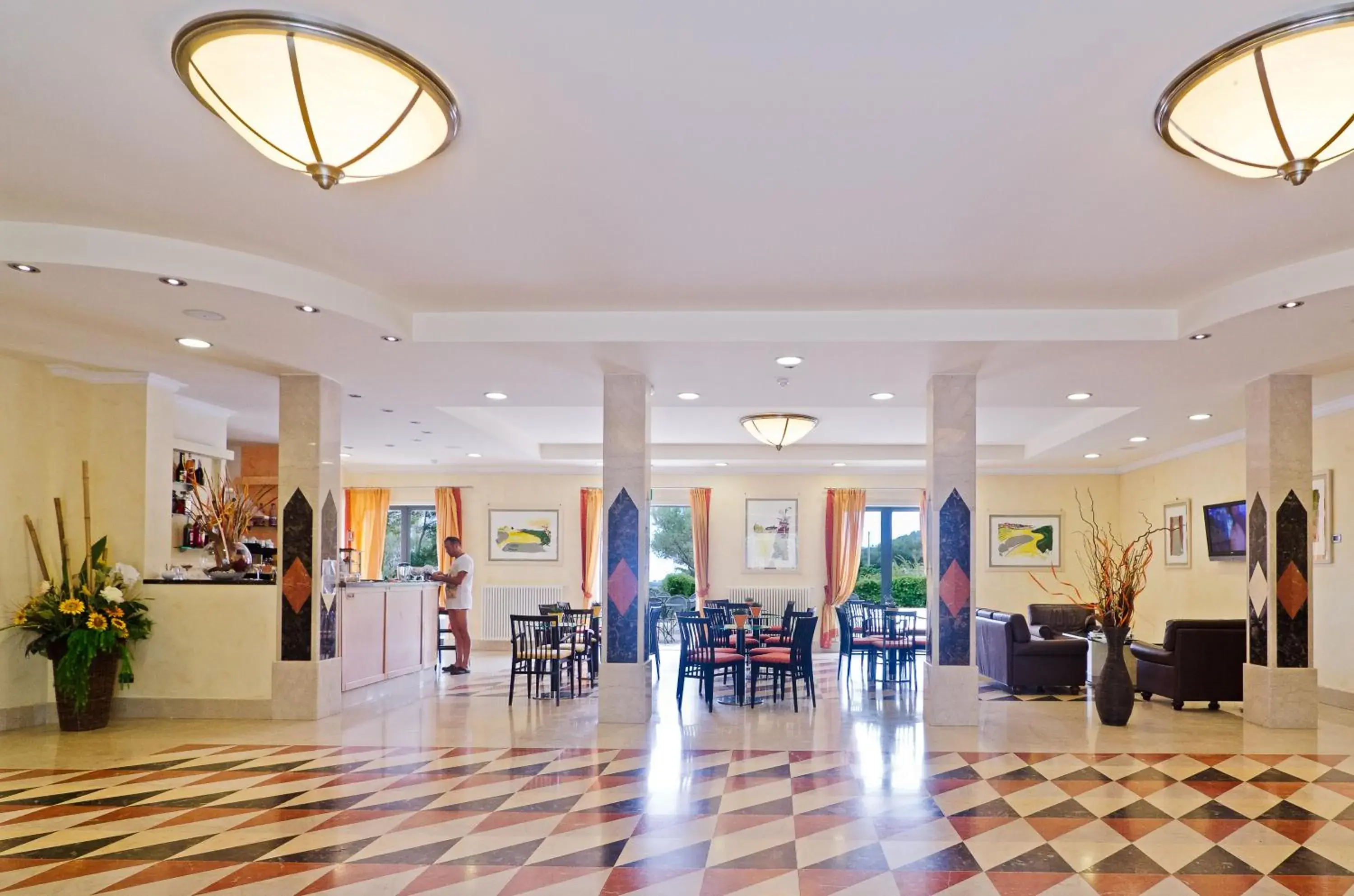 Lobby or reception, Restaurant/Places to Eat in Castellaro Golf Resort
