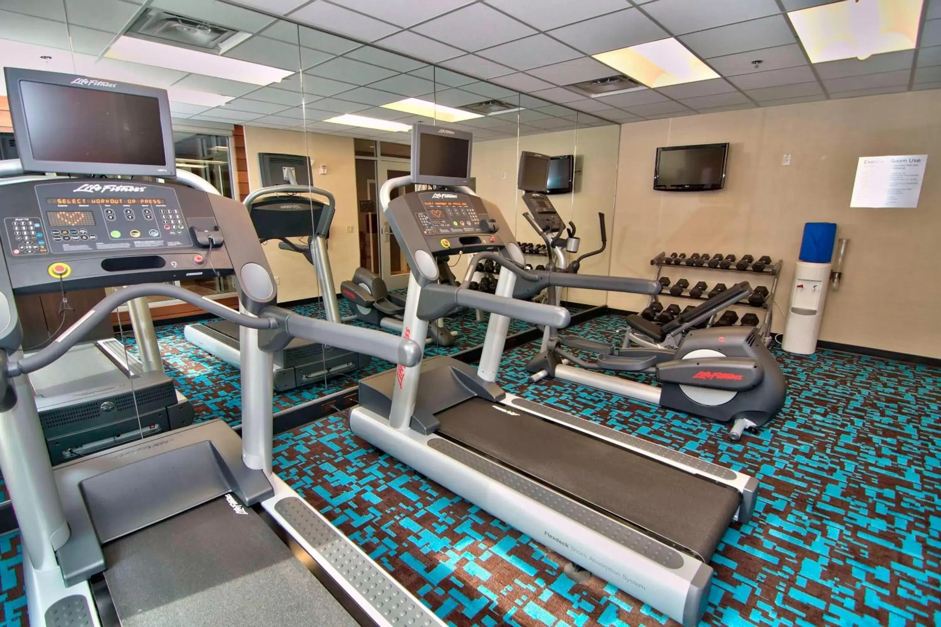 Fitness centre/facilities, Fitness Center/Facilities in Fairfield Inn & Suites by Marriott Towanda Wysox