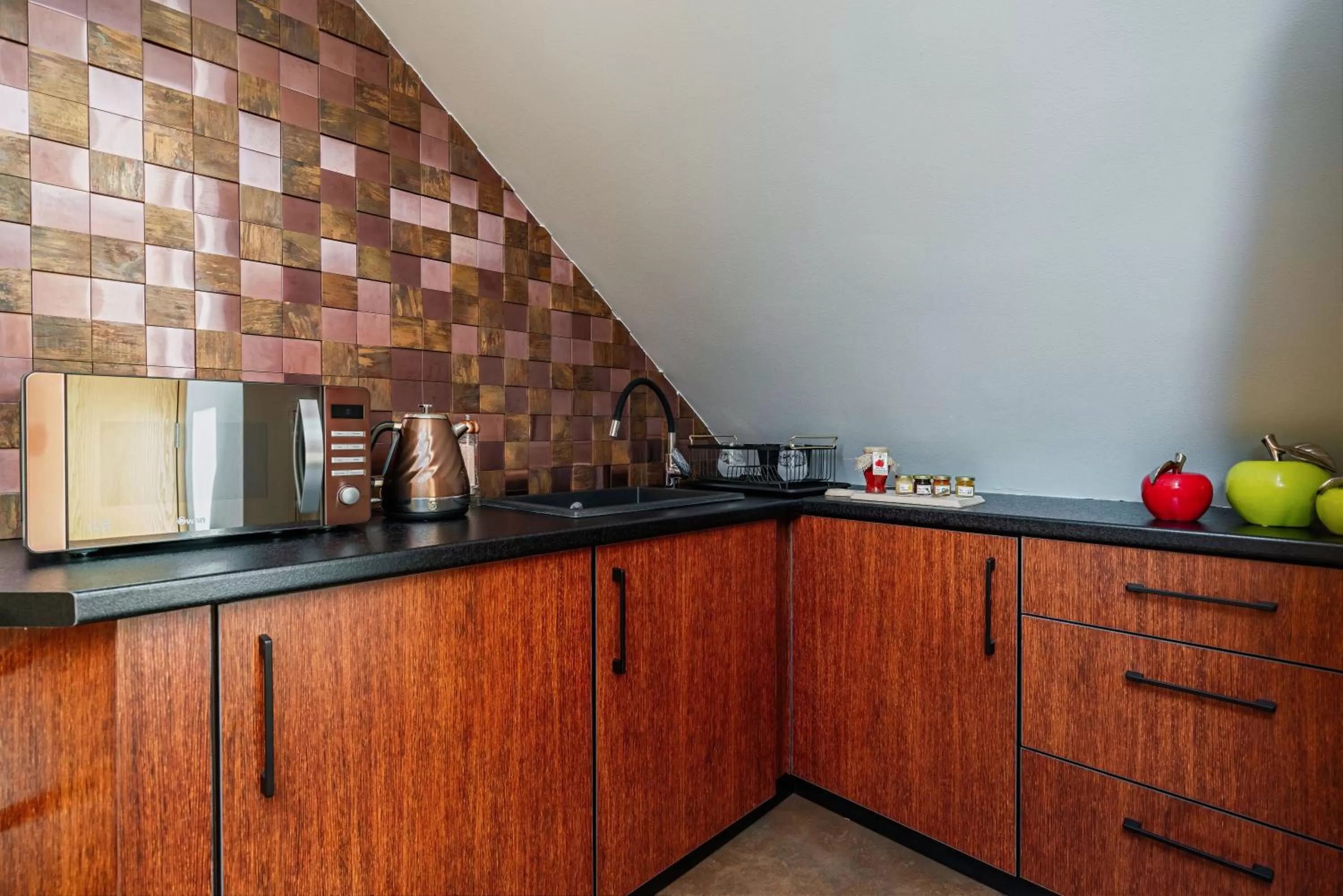 Coffee/tea facilities, Kitchen/Kitchenette in Serce Tatr Residence Zakopane - blisko Krupówek