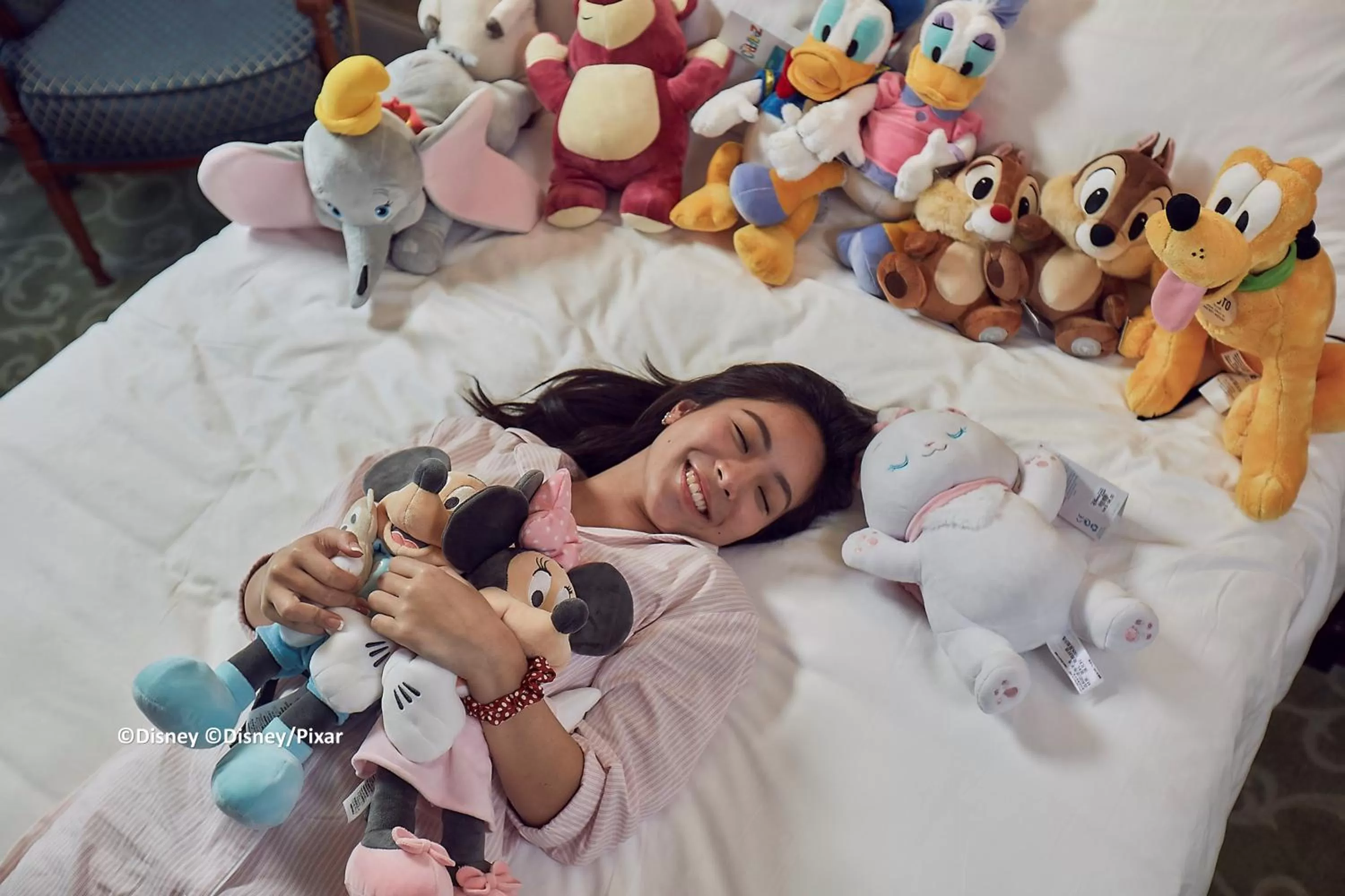 Guests in Hong Kong Disneyland Hotel