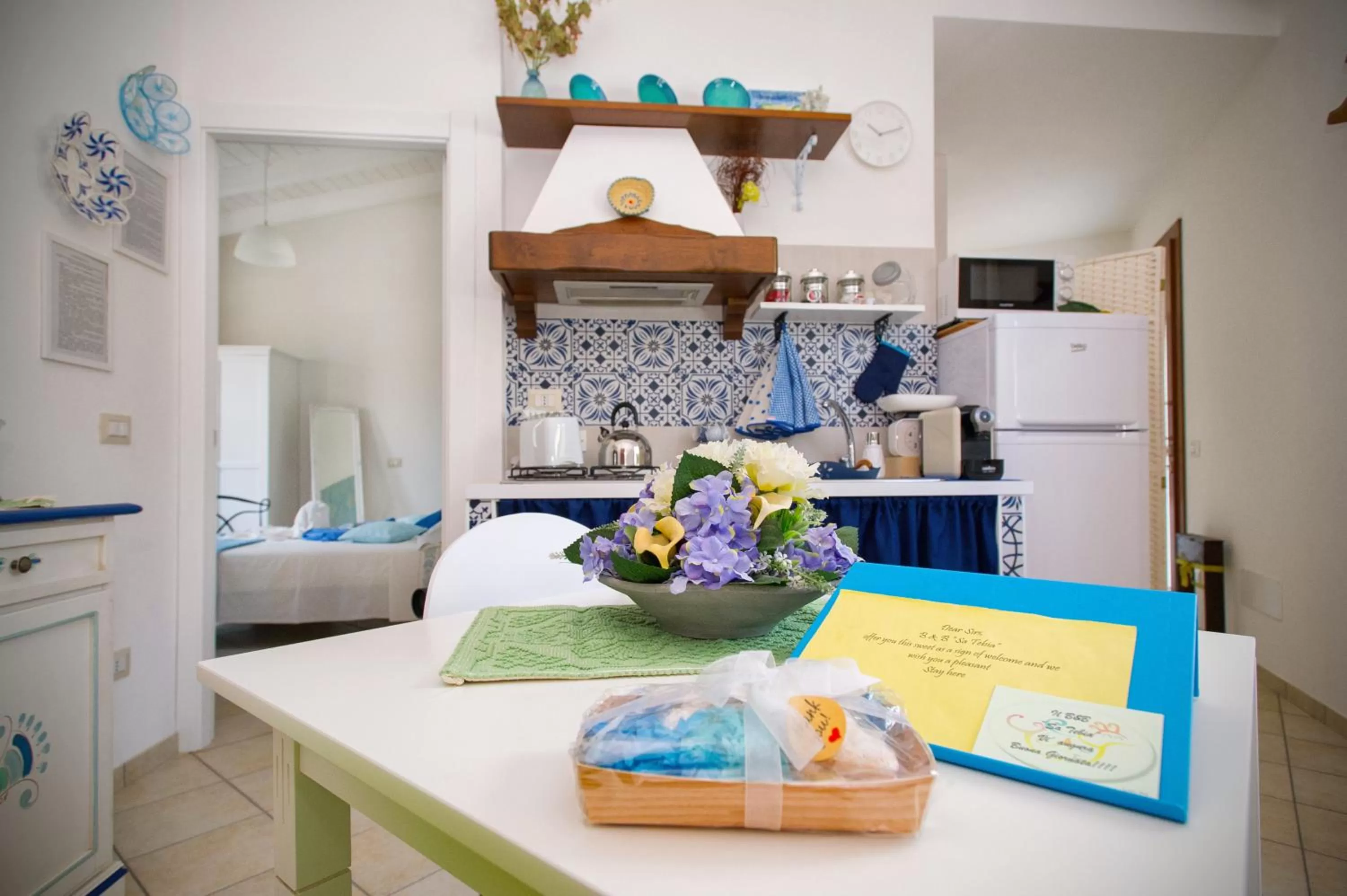 Kitchen/Kitchenette in Holiday Room Sa Tebia