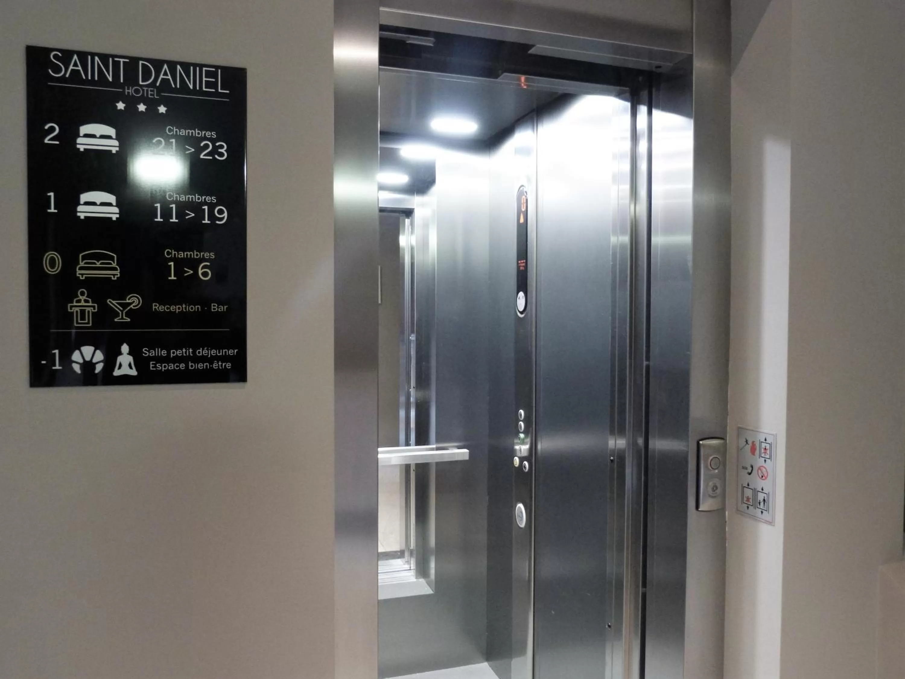 Area and facilities in Hotel Saint Daniel