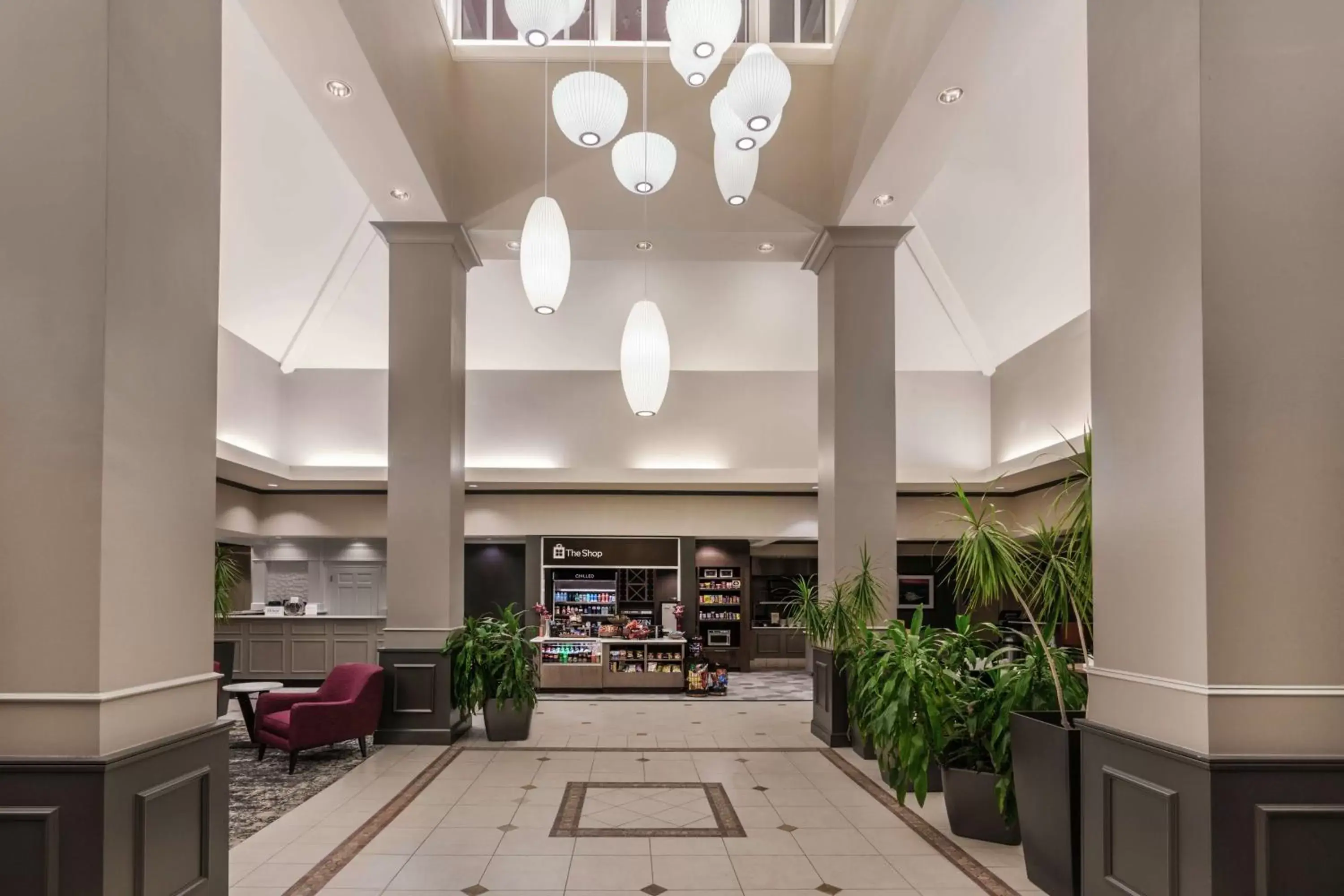 Lobby or reception, Lobby/Reception in Hilton Garden Inn Blacksburg University