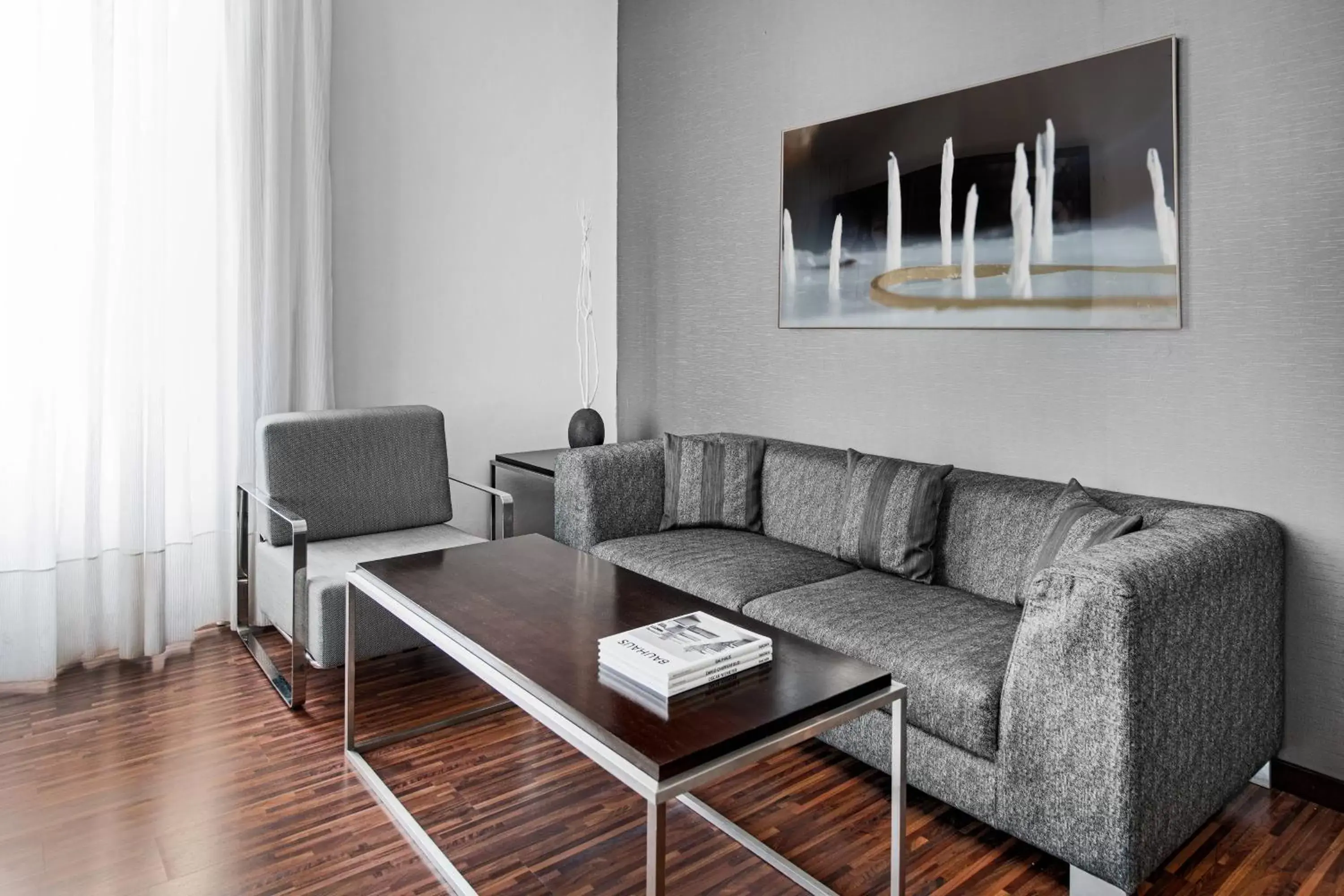 Living room, Seating Area in AC Hotel Torino by Marriott