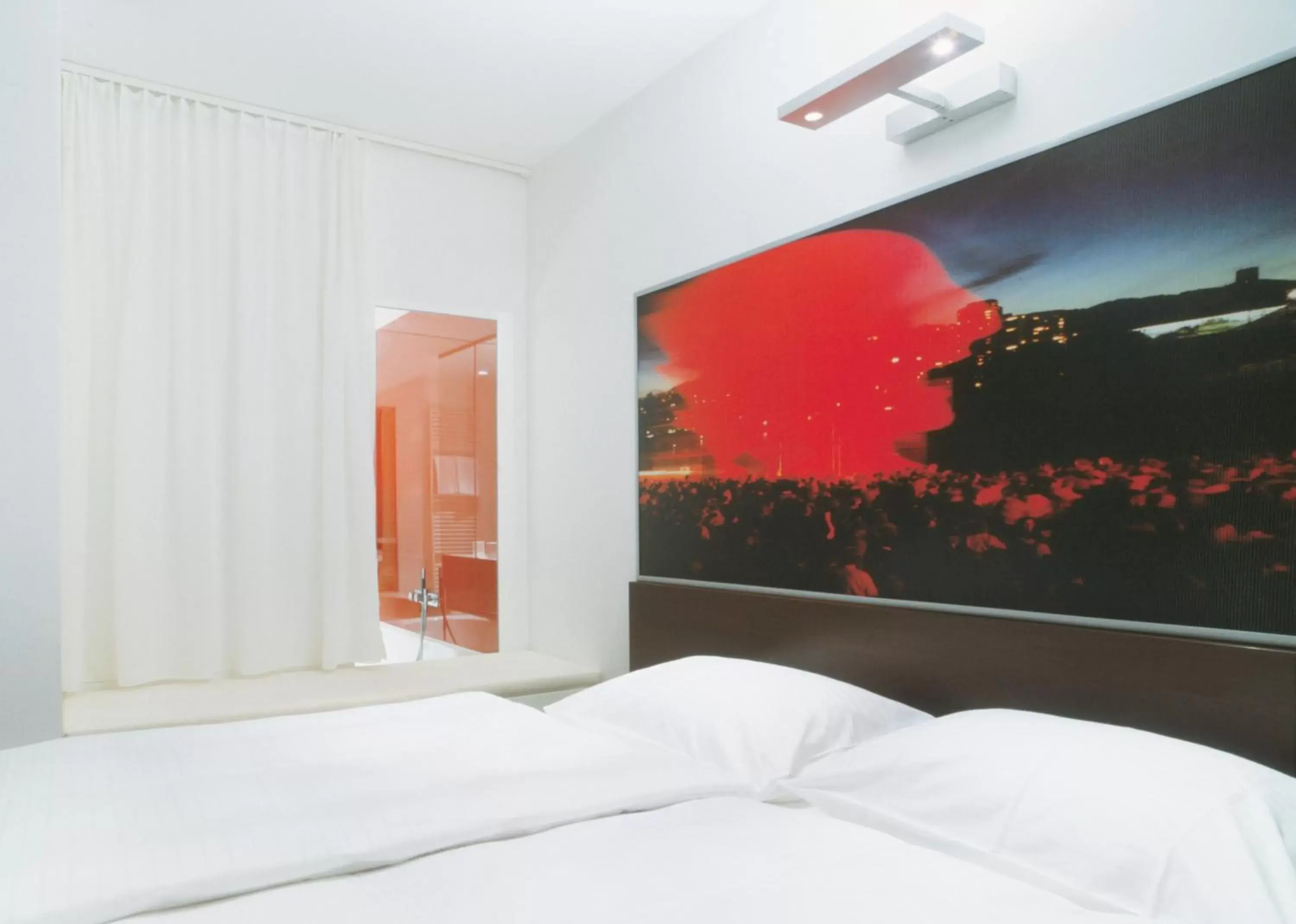 Bedroom in arte Hotel Linz