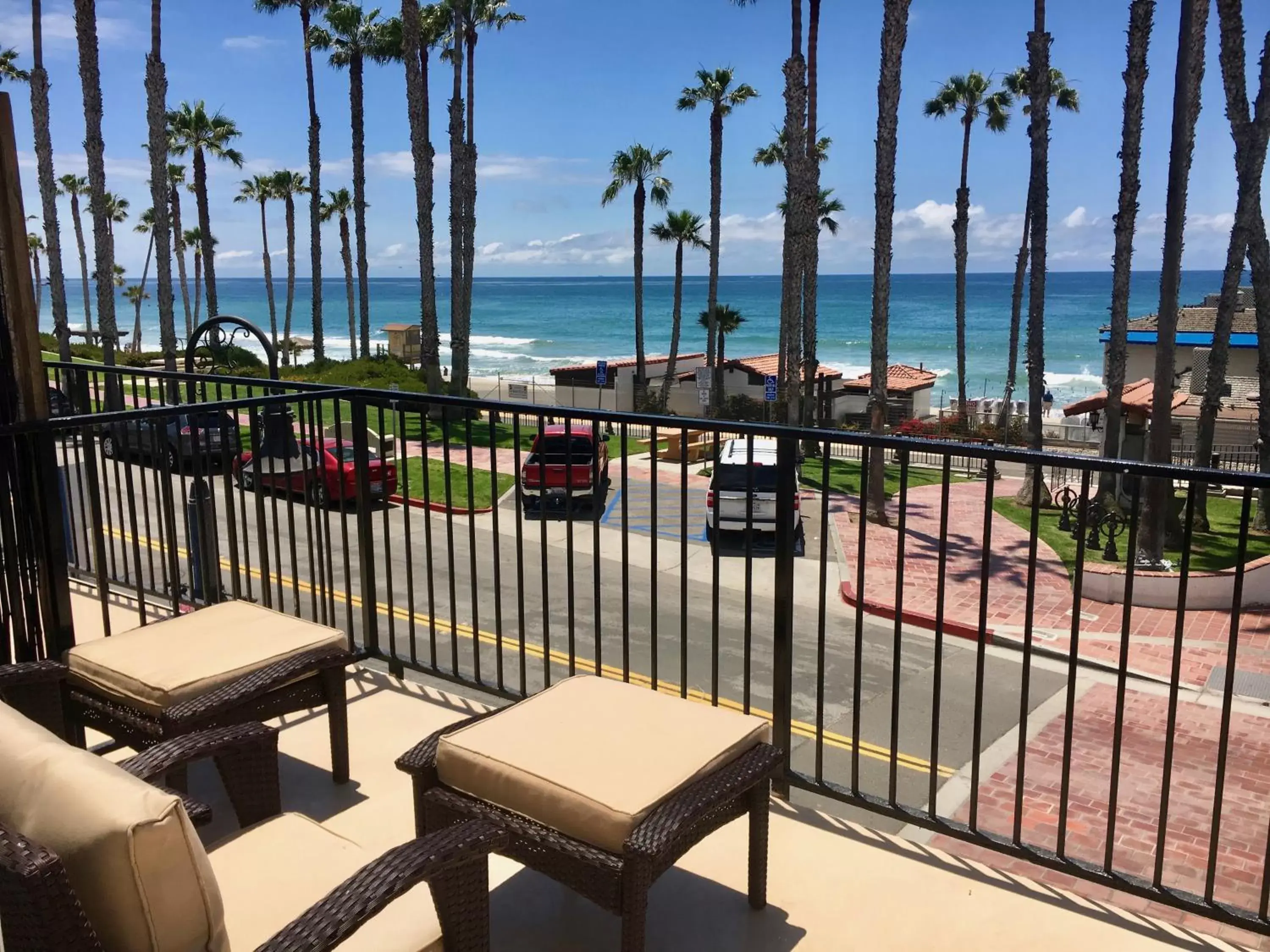 Balcony/Terrace, Sea View in Sea Horse Resort