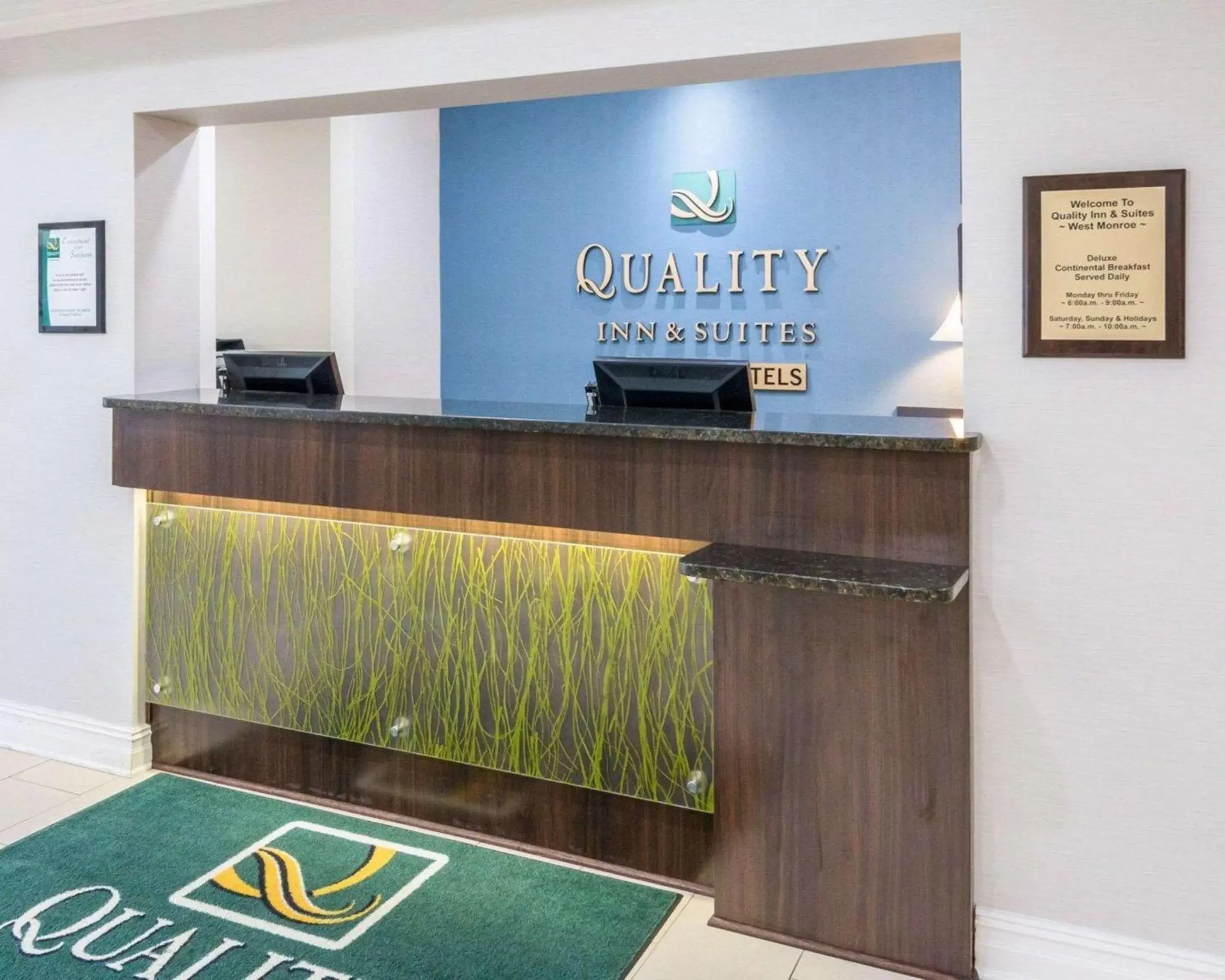 Lobby or reception, Lobby/Reception in Quality Inn & Suites West Monroe