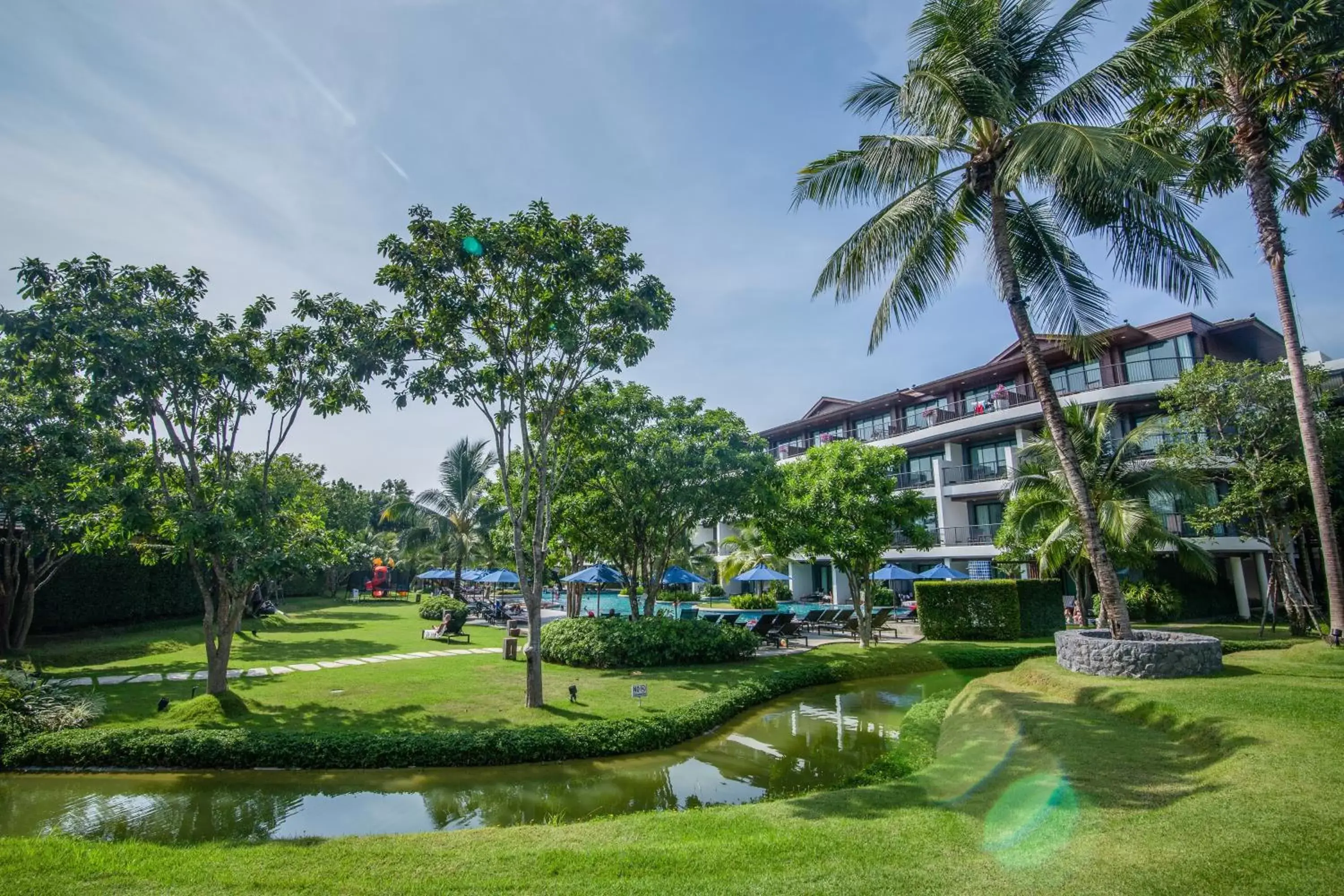 Garden, Property Building in Holiday Ao Nang Beach Resort, Krabi - SHA Extra Plus