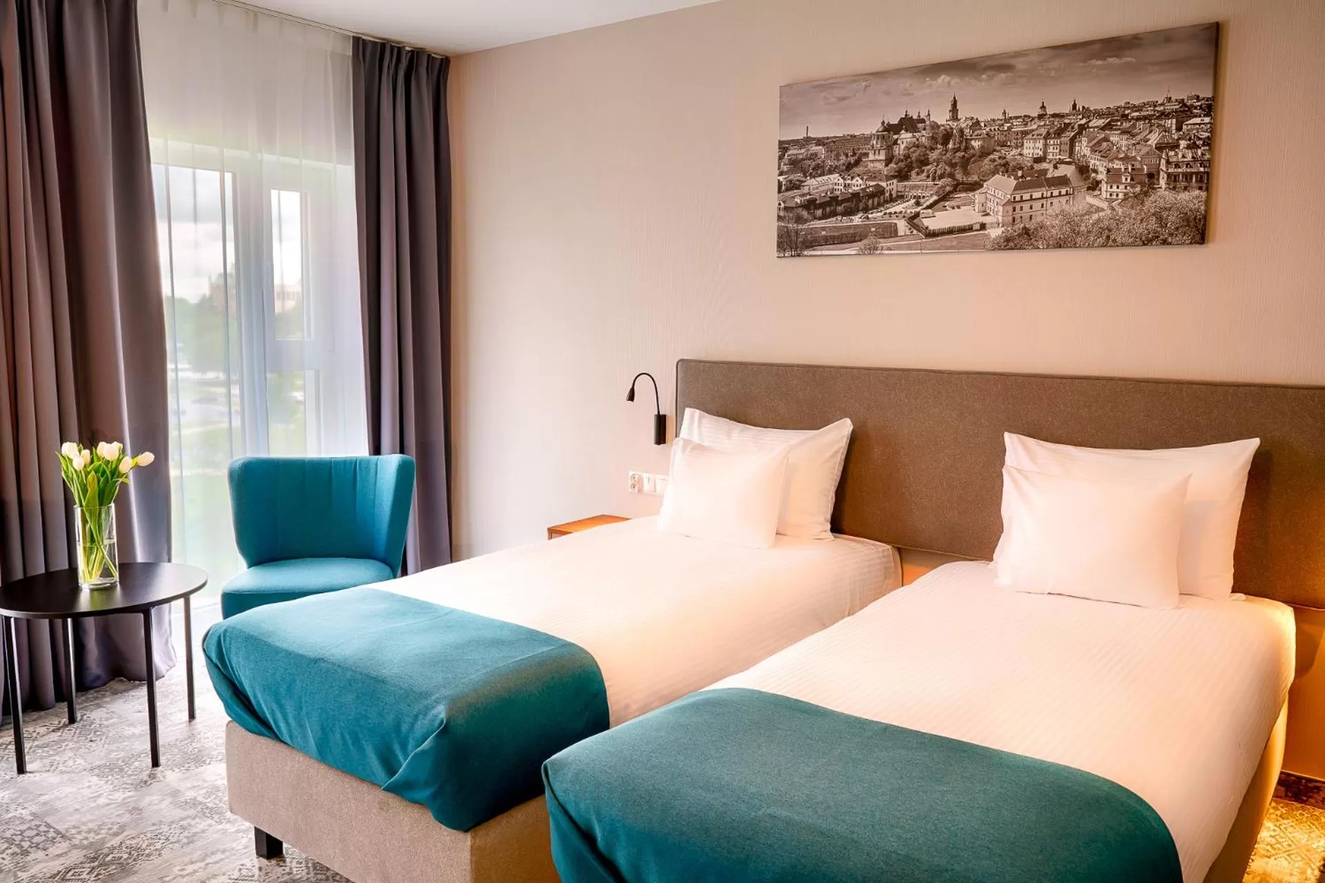 Photo of the whole room, Bed in Focus Hotel Premium Lublin