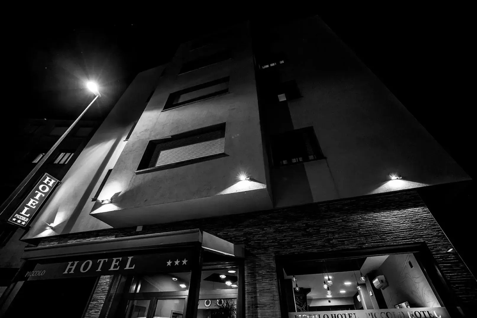 Night, Property Building in Piccolo Hotel Allamano