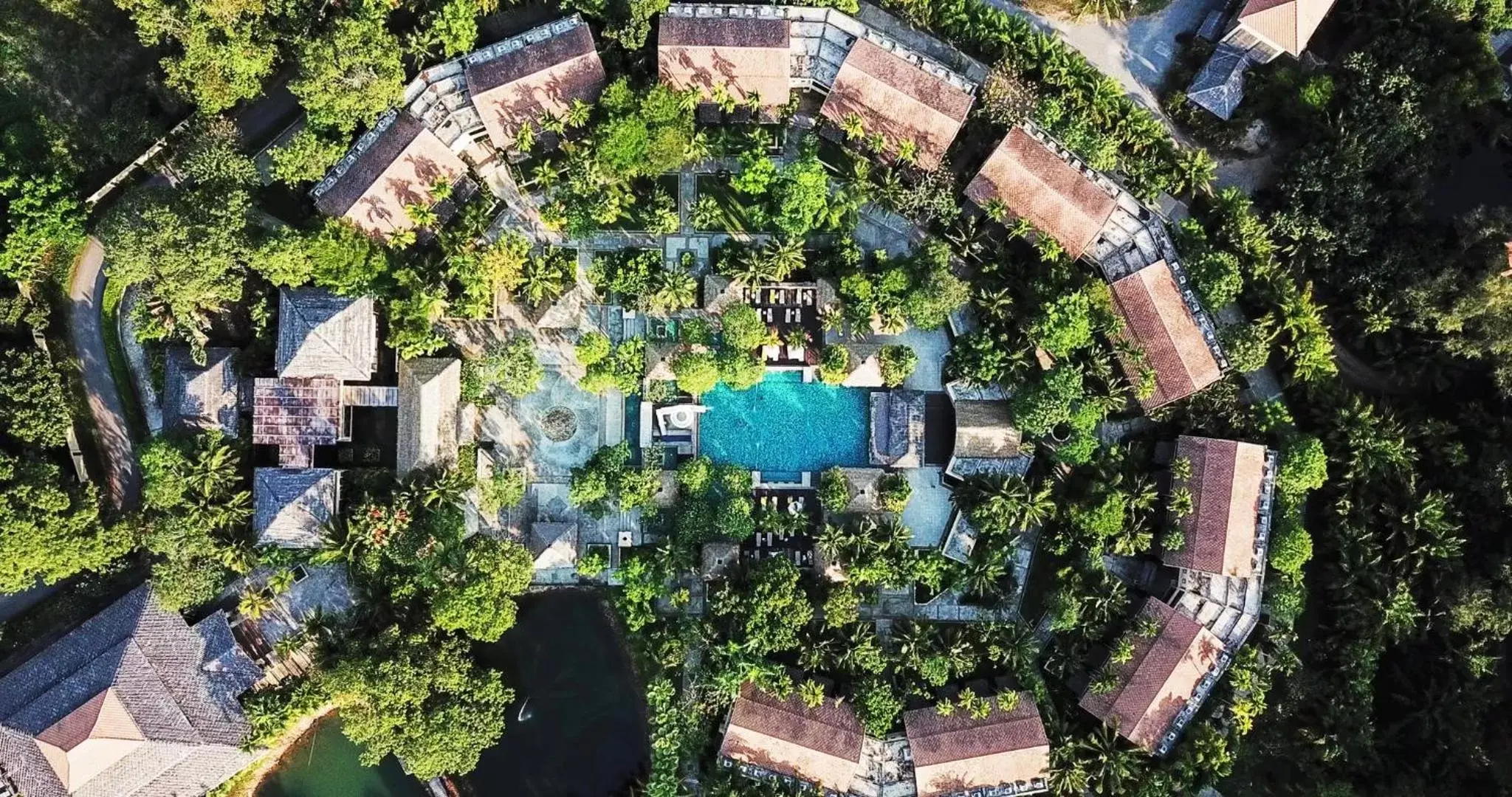 Bird's eye view, Bird's-eye View in Centara Koh Chang Tropicana Resort