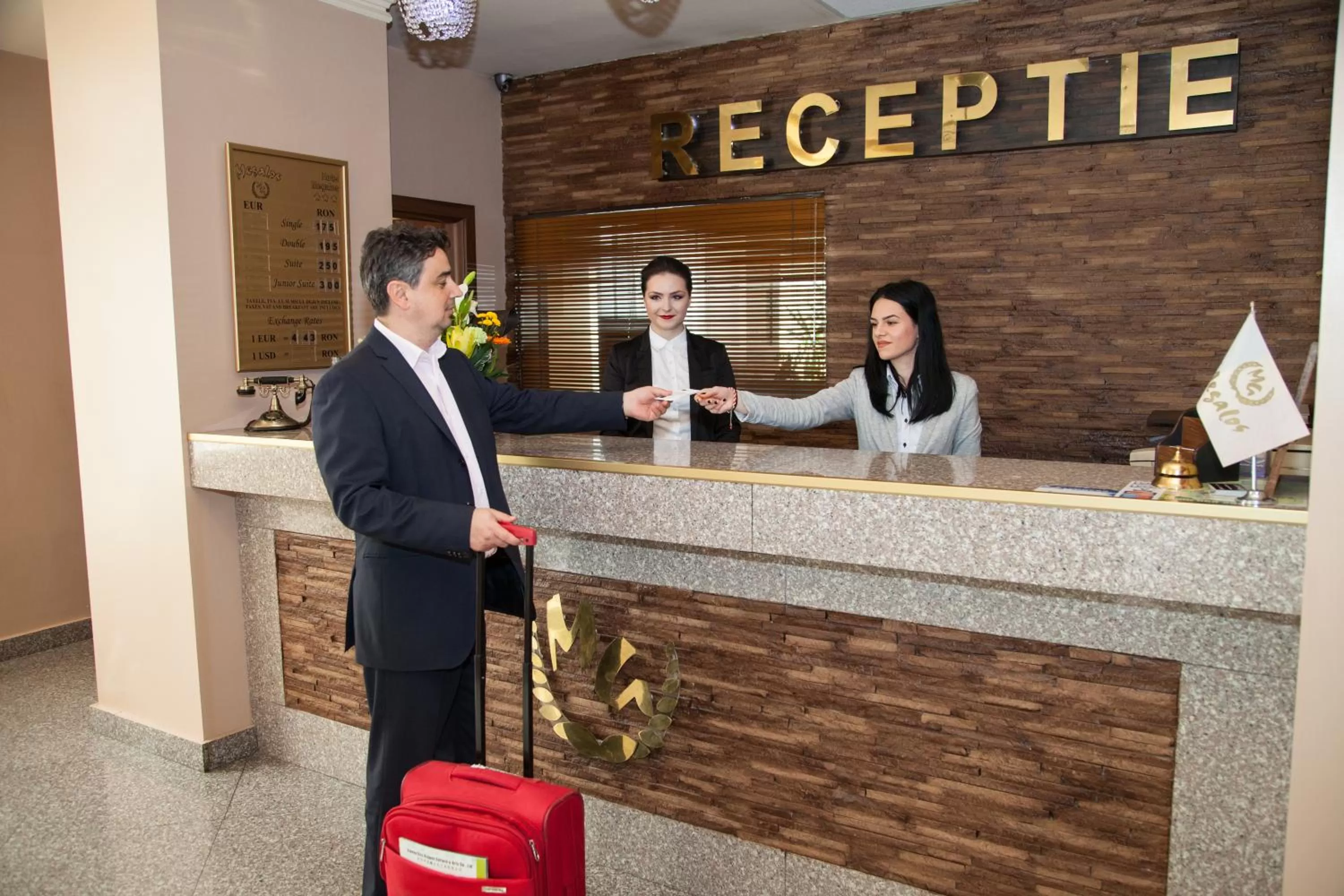 Staff in Hotel Megalos