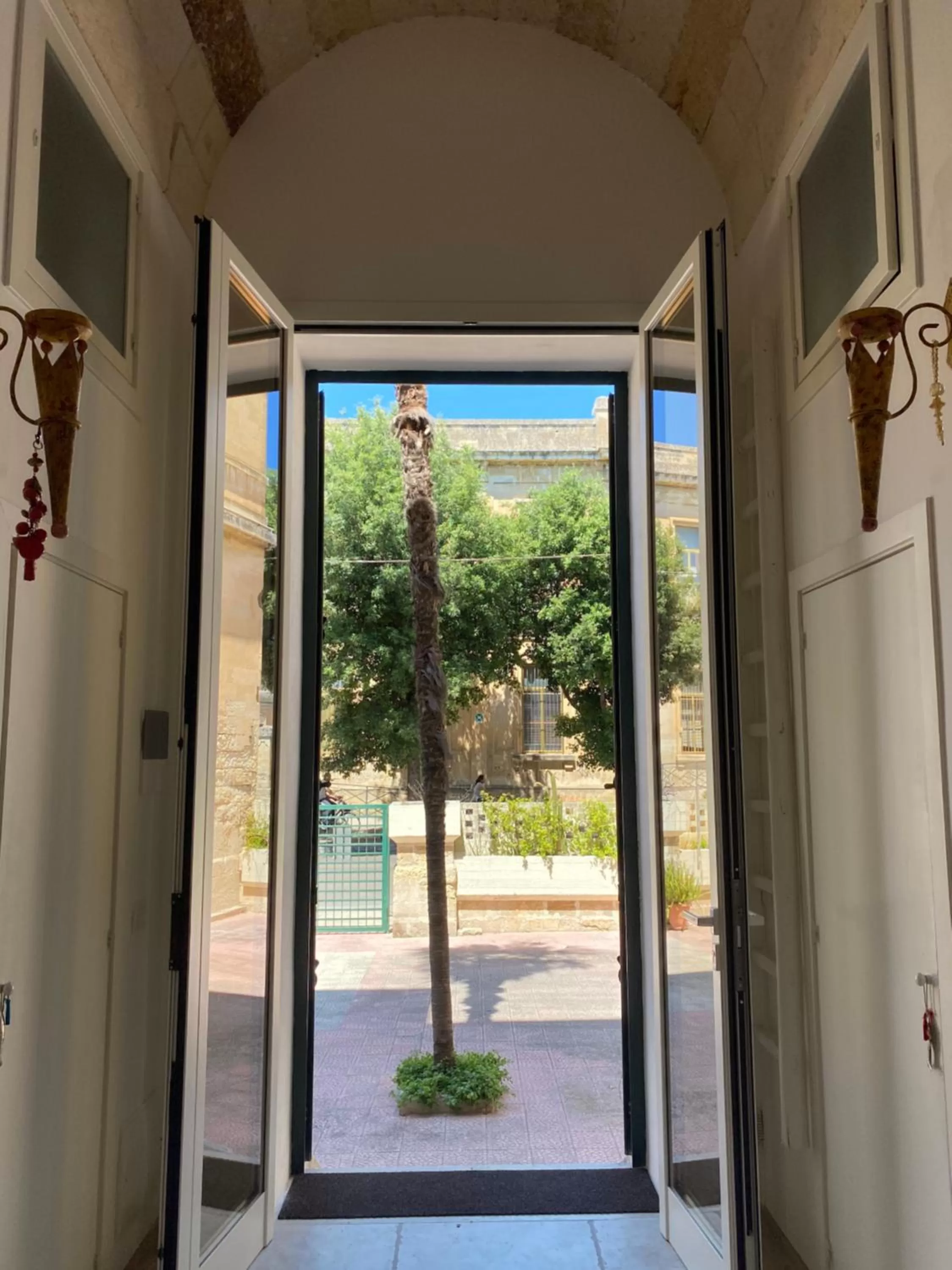 Garden view in Suite Nina