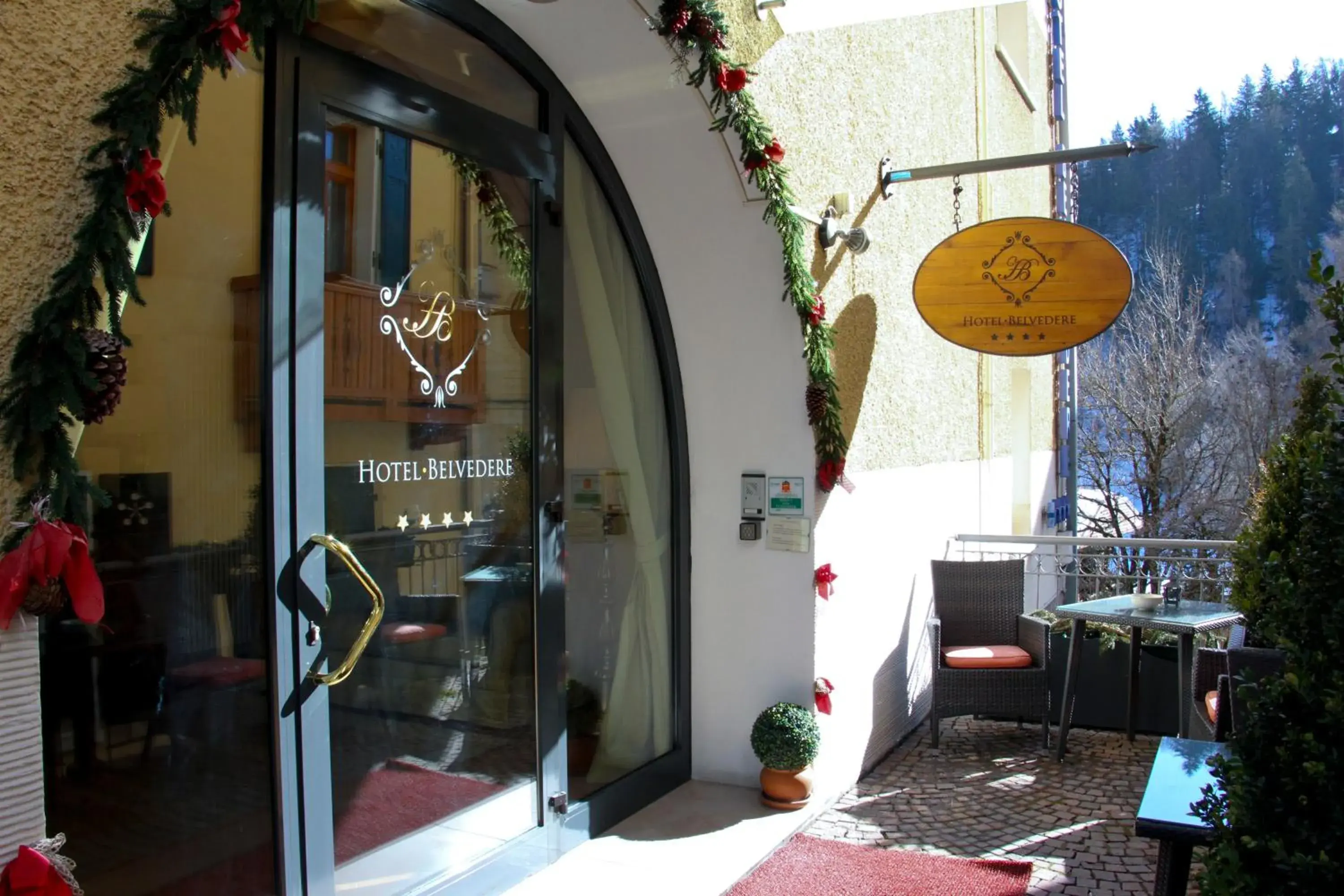 Facade/entrance in Hotel Belvedere Dolomiti