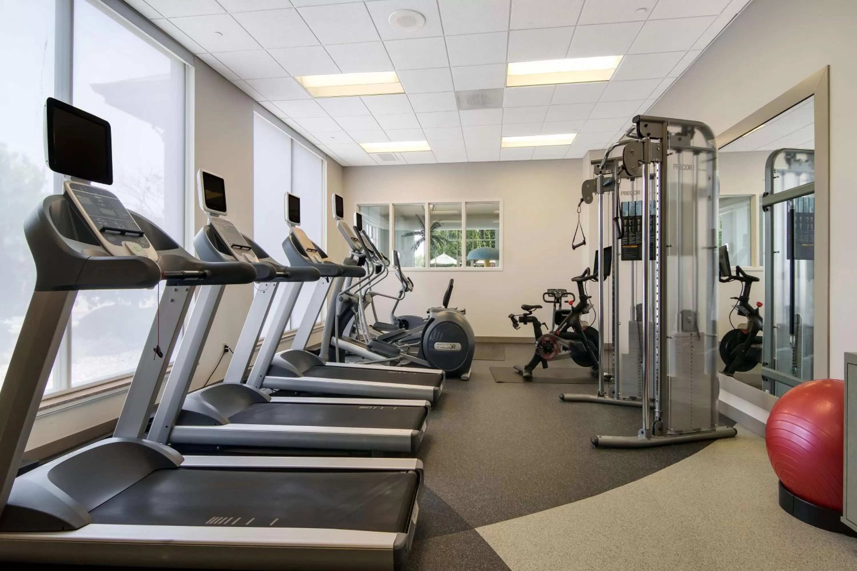 Fitness centre/facilities in Hilton Garden Inn Madison West/Middleton