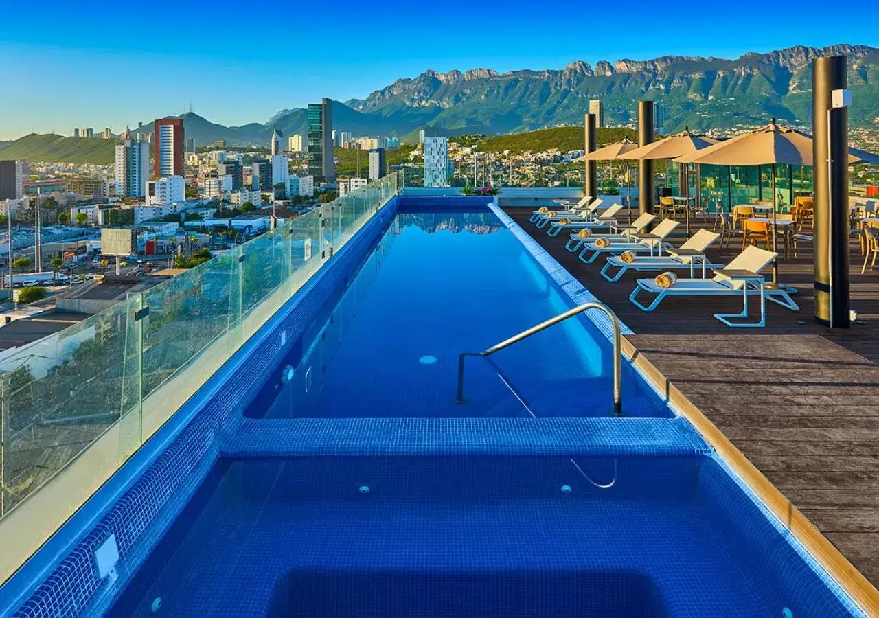 City view, Swimming Pool in Radisson Hotel Monterrey San Jeronimo