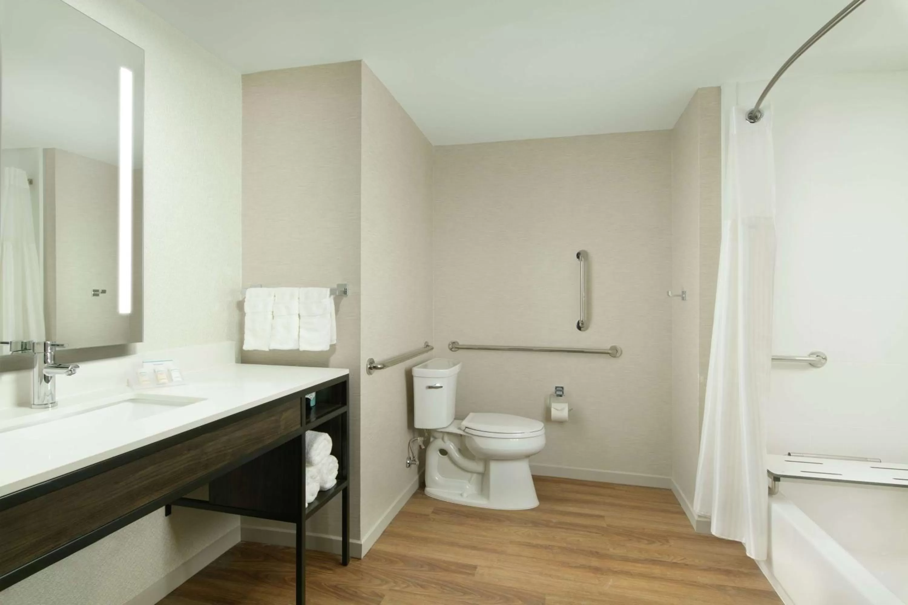 Bathroom in Hilton Garden Inn Memphis Downtown Beale Street