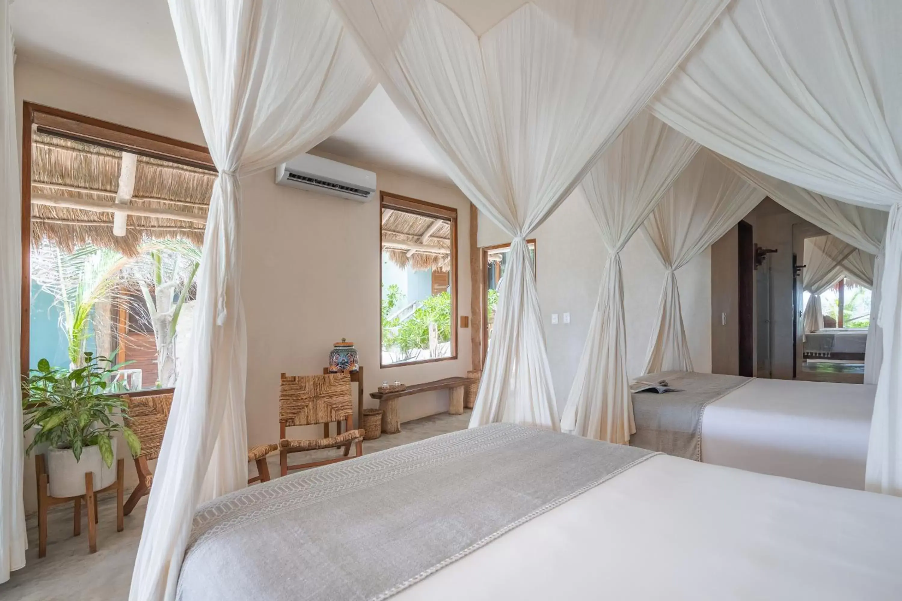 Bed in Ahau Tulum