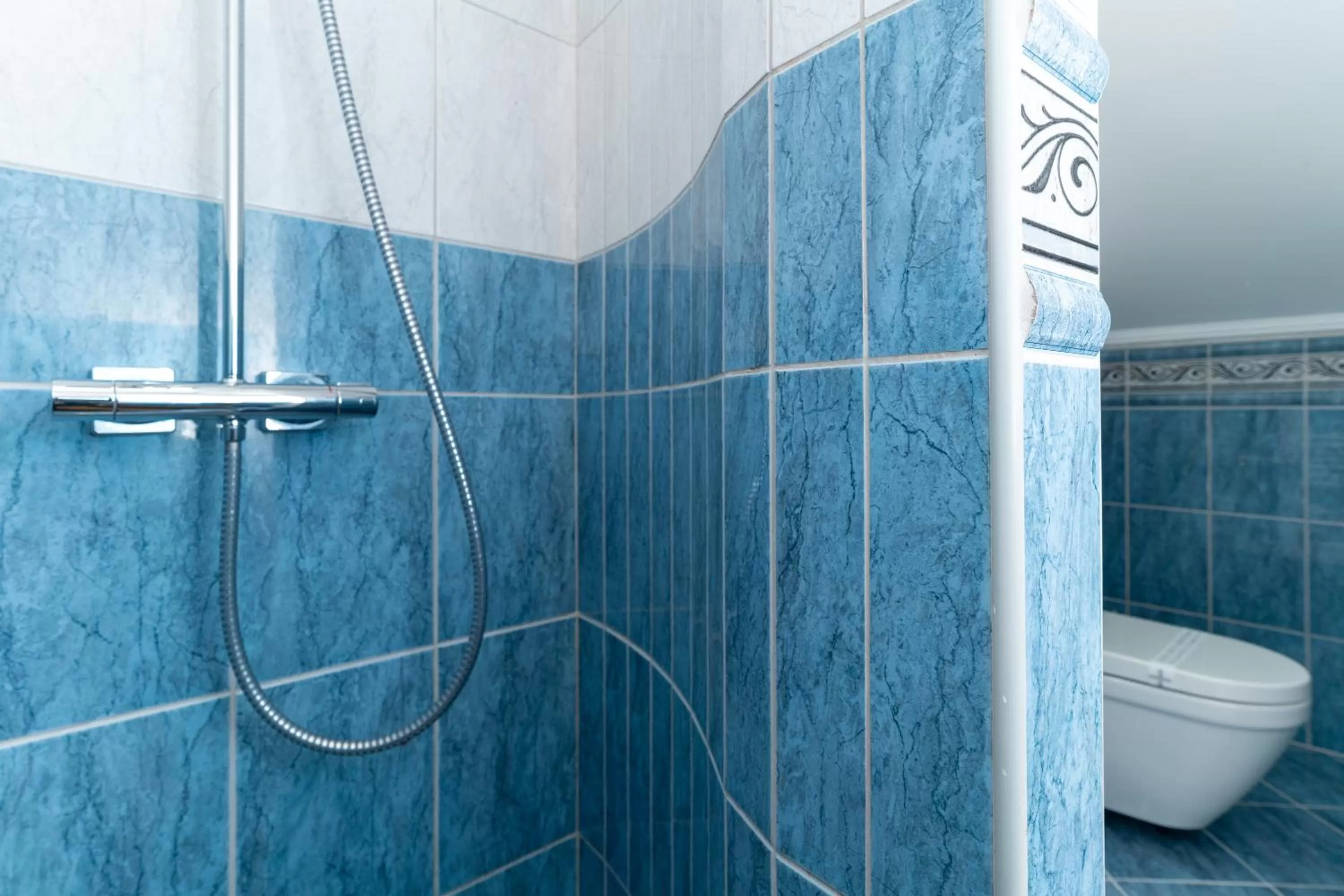 Shower in Ornament Hotel