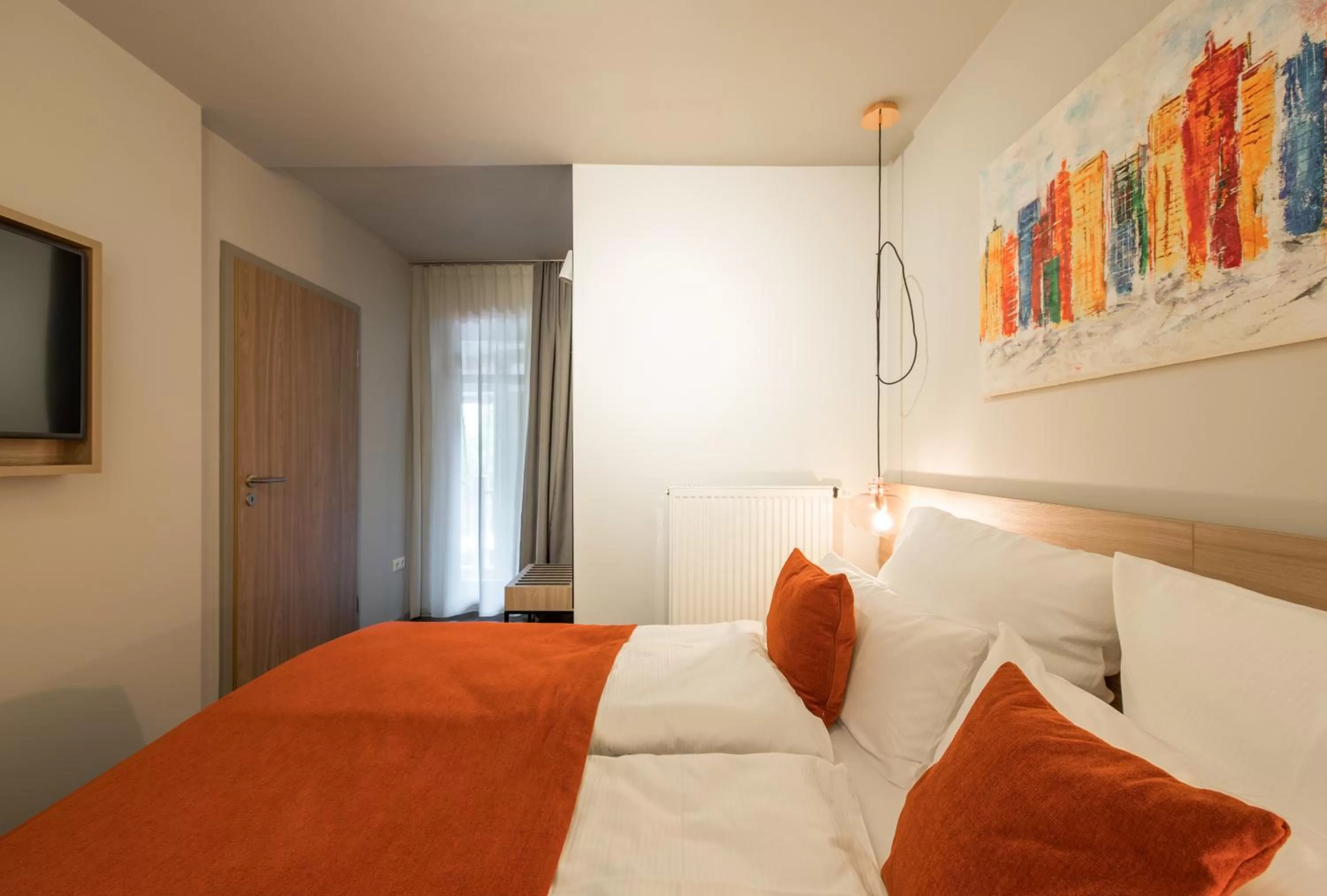 Bed in stattHotel Weimar