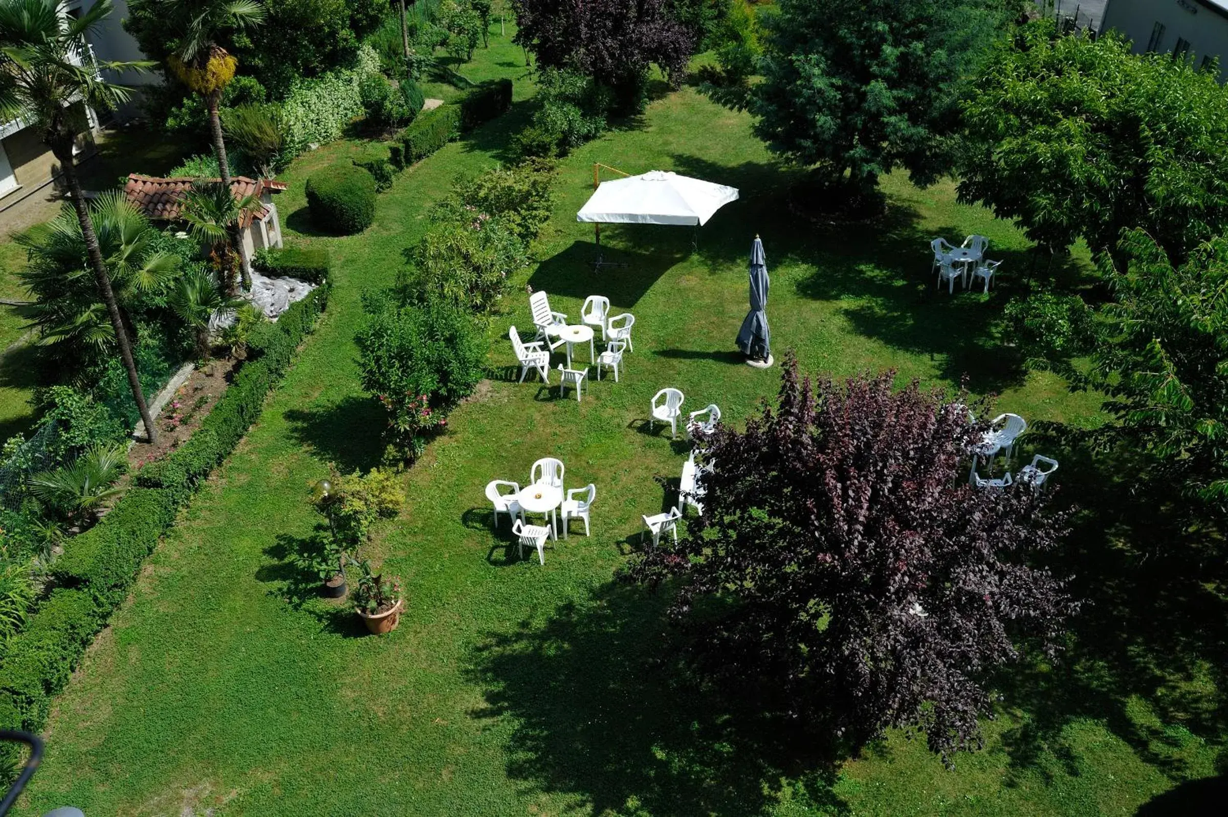 Garden, Bird's-eye View in Hotel Villa Mon Toc