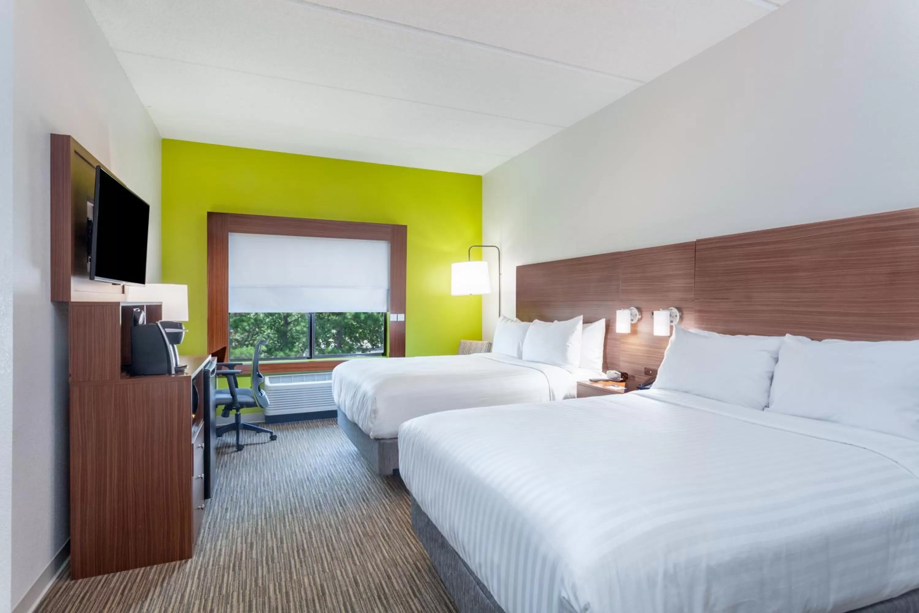 Queen Room with Two Queen Beds - Disability Access Hearing Accessible - Tub in Holiday Inn Express & Suites Augusta West - Ft Gordon Area, an IHG Hotel