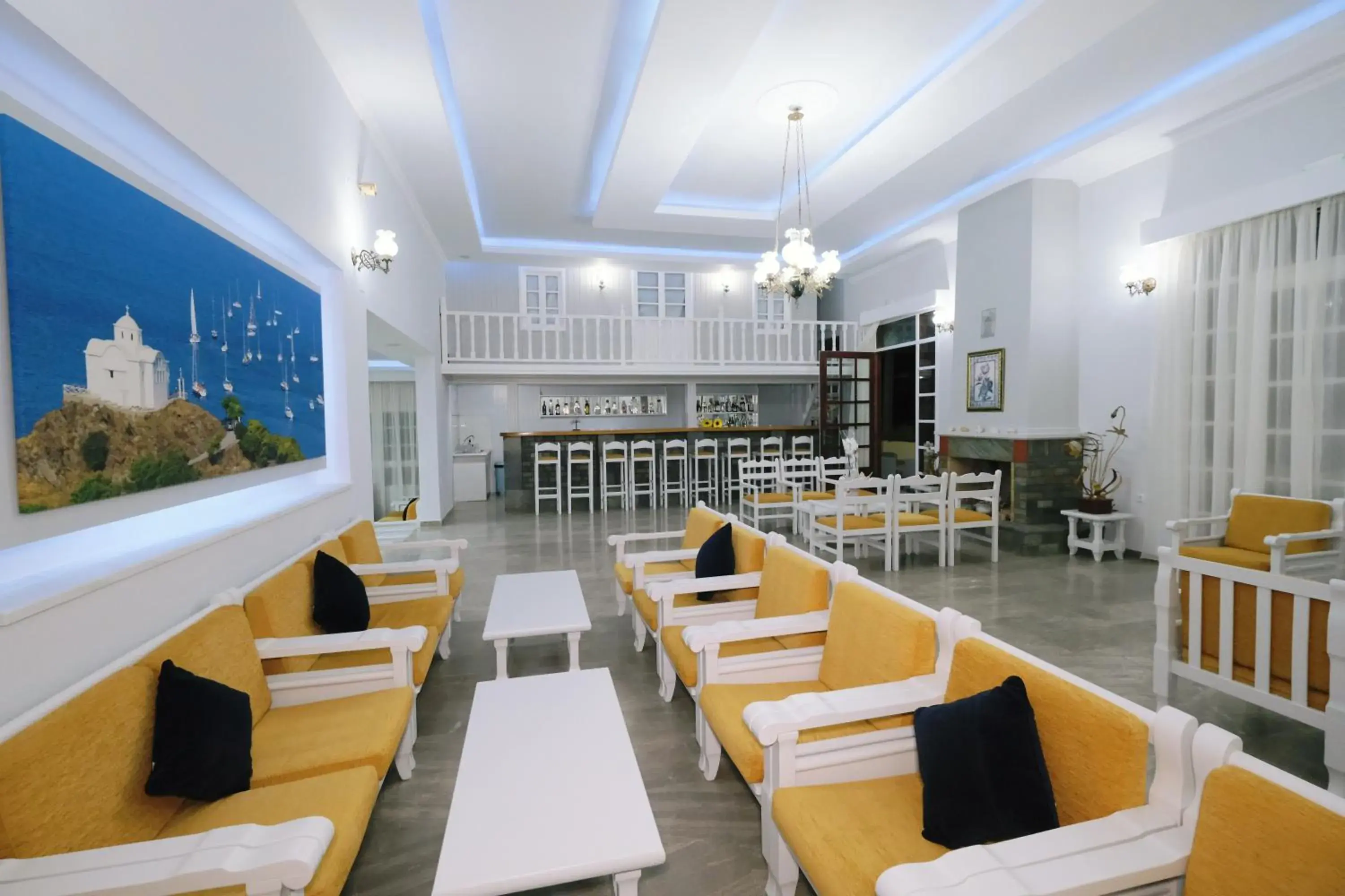 Lobby or reception, Restaurant/Places to Eat in Ifestos Hotel