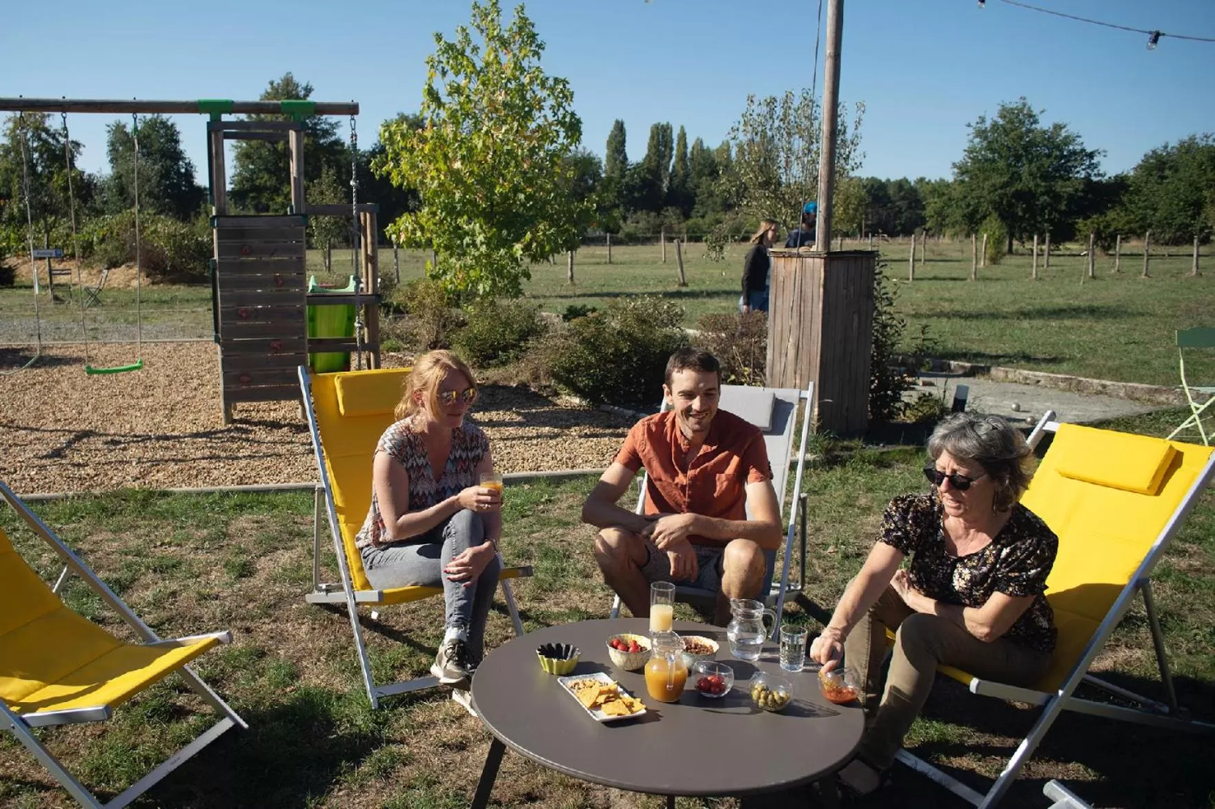 Patio in Le jardin des 4 saisons