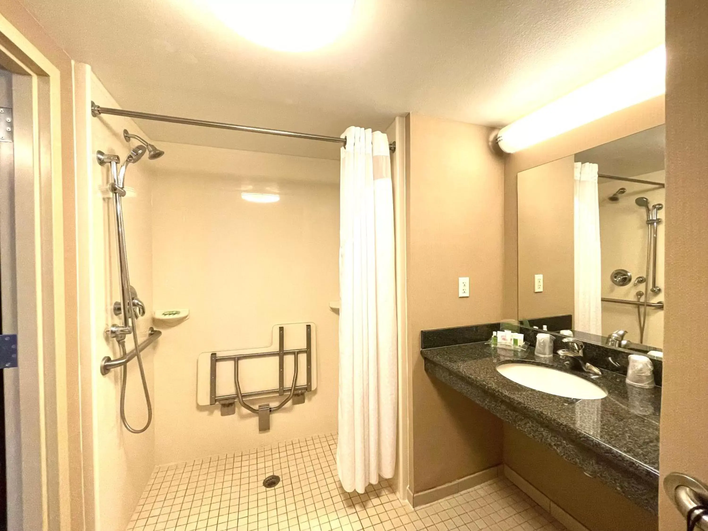 Bathroom in Crowne Plaza Fort Myers Gulf Coast, an IHG Hotel