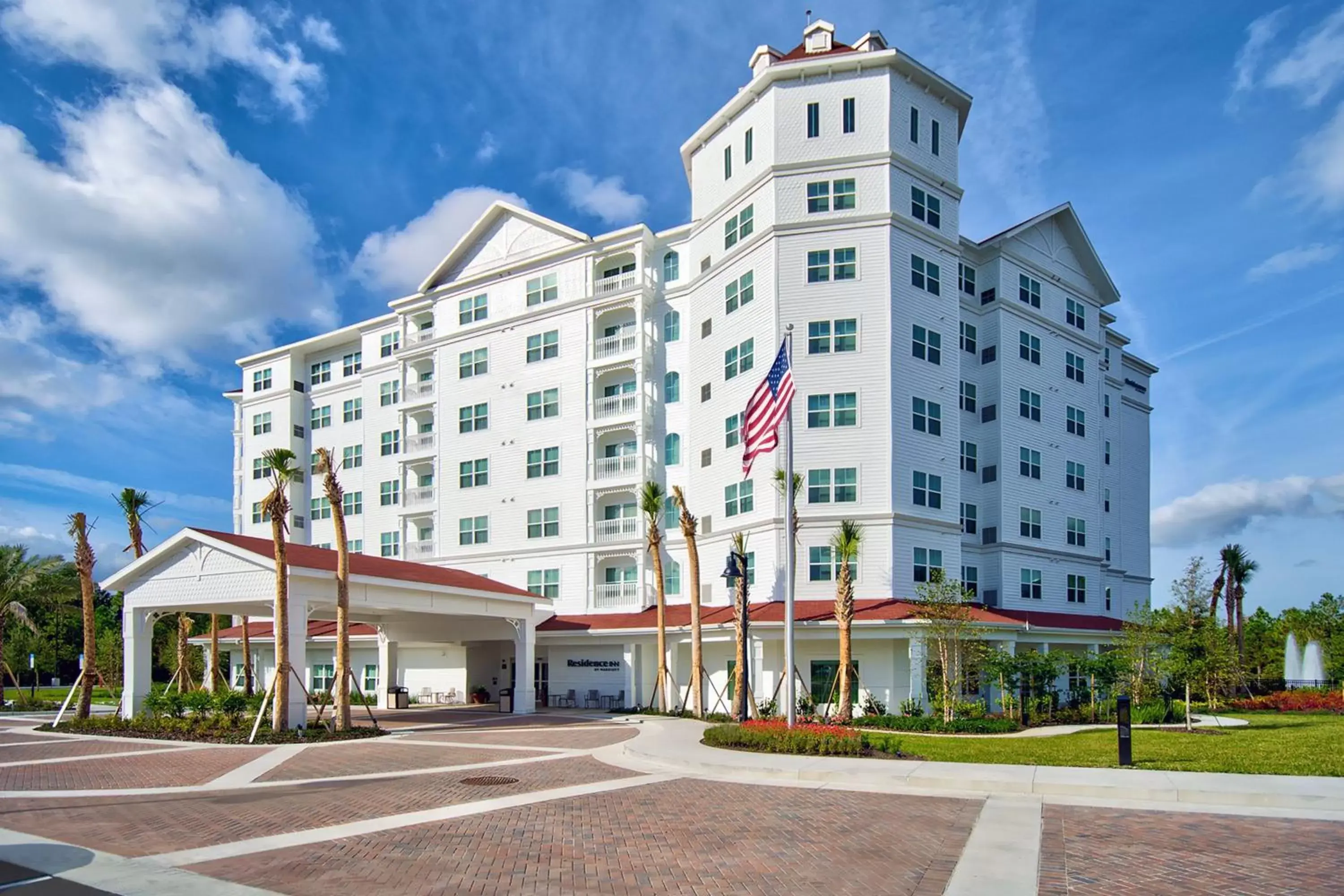 Property Building in Residence Inn by Marriott Orlando at FLAMINGO CROSSINGS Town Center