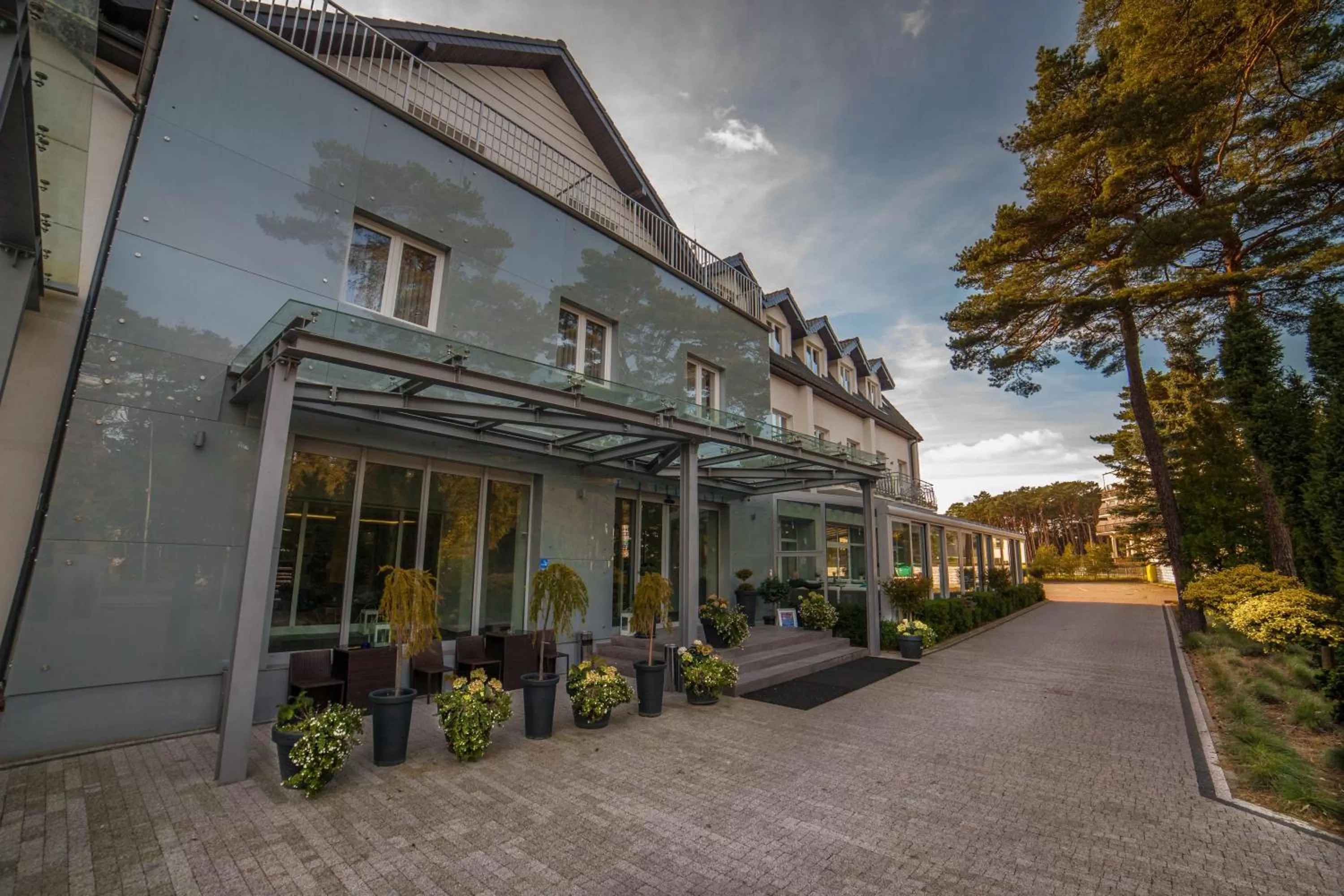Facade/entrance in Hotel Jantar Wellness & Spa
