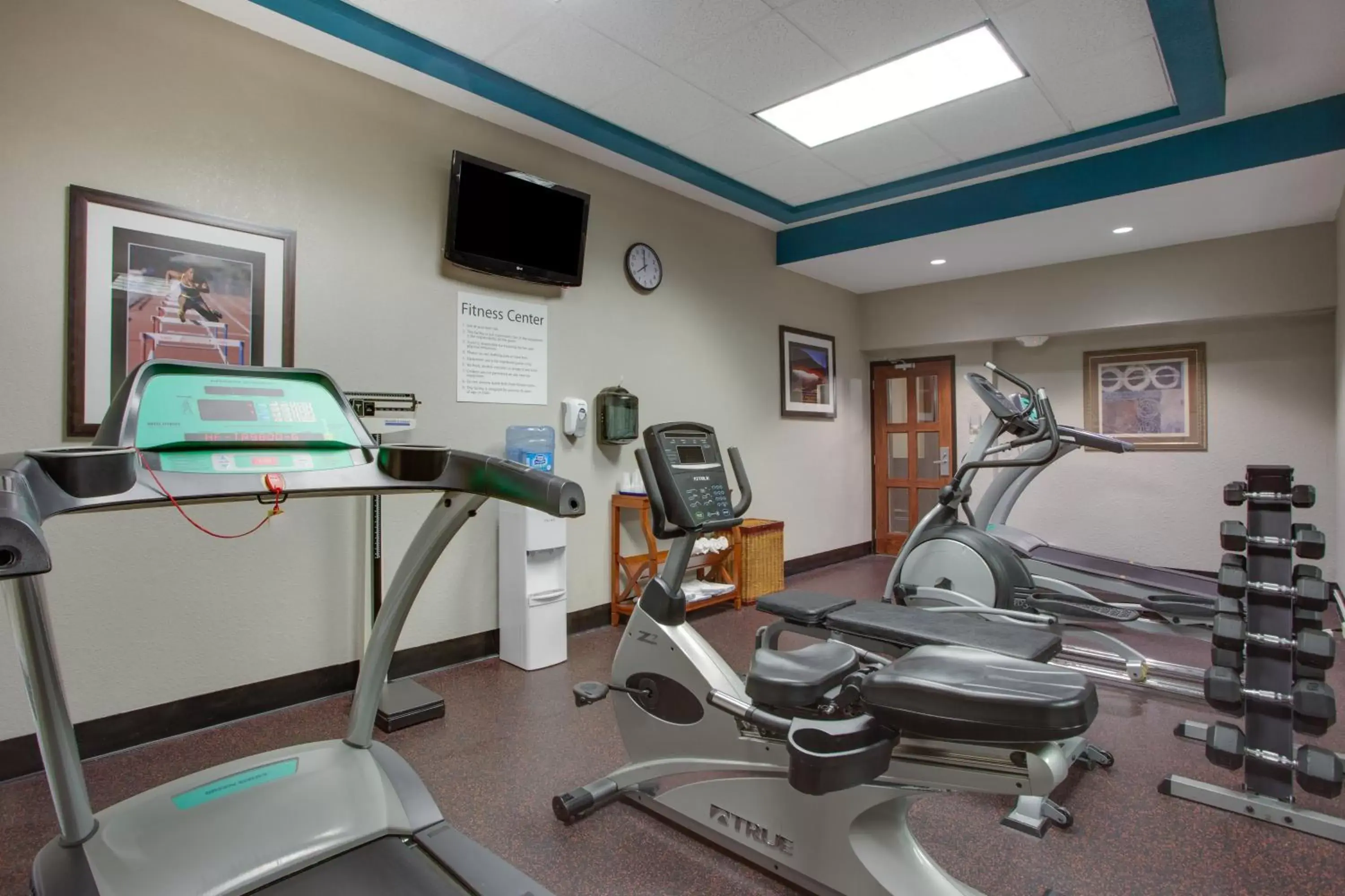 Fitness centre/facilities, Fitness Center/Facilities in Holiday Inn Express Washington DC East- Andrews AFB, an IHG Hotel