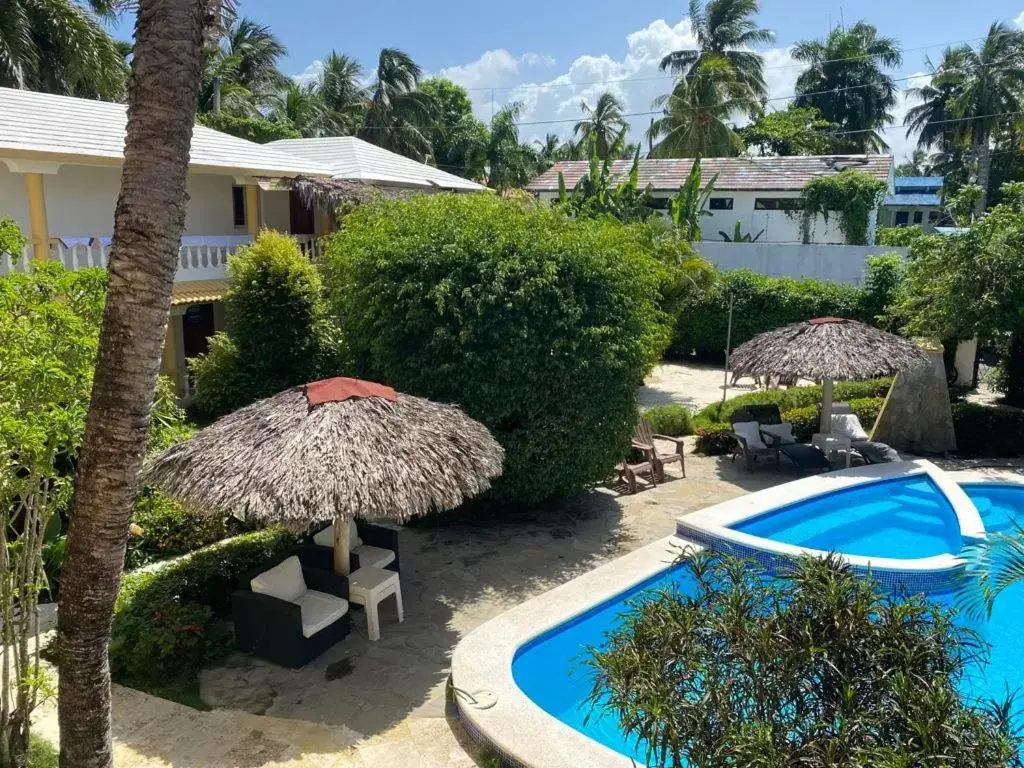 Patio, Pool View in El Cabarete Spa Resort all-Inclusive
