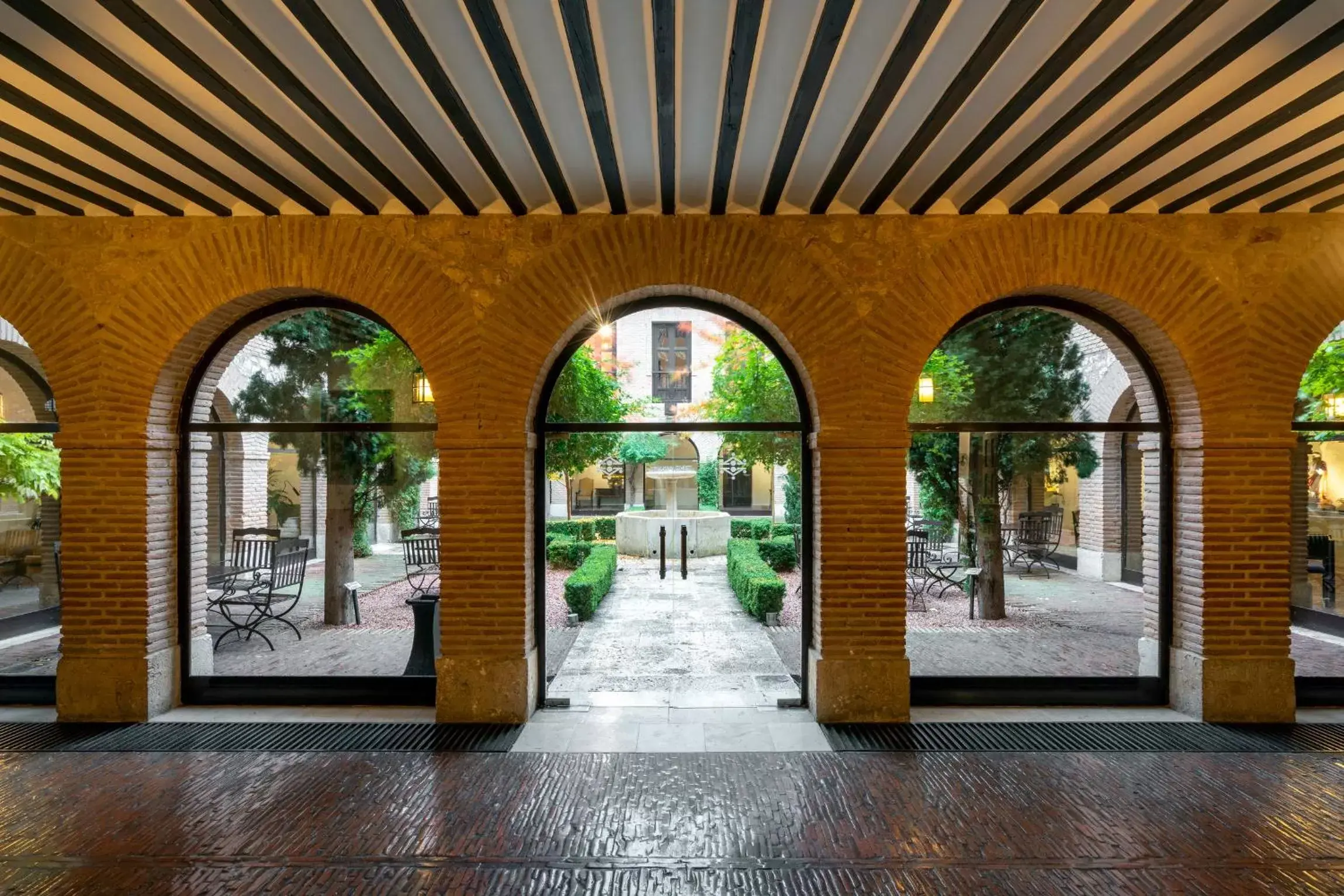 Patio in Parador de Chinchón