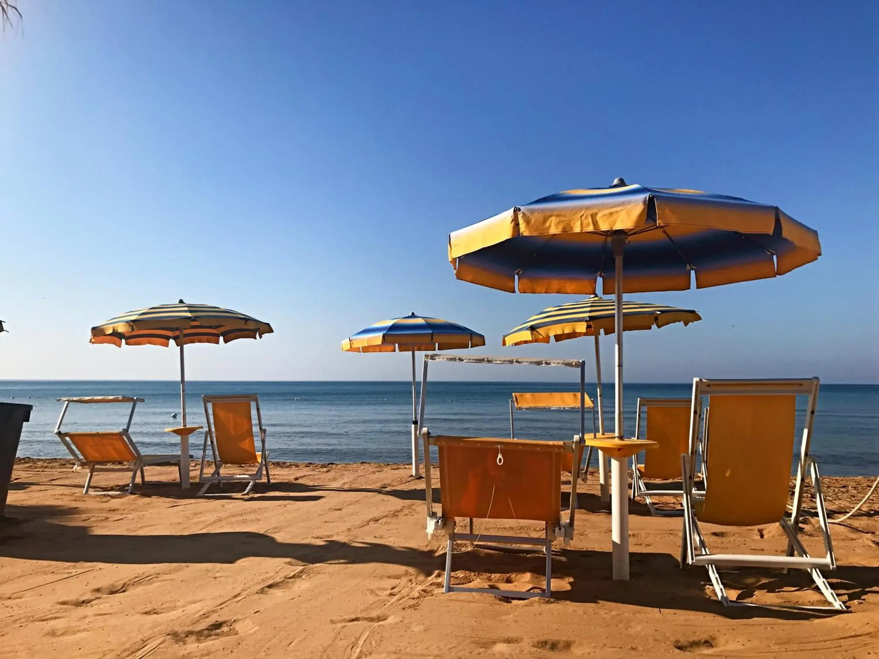 Beach in Triscinamare Hotel Residence